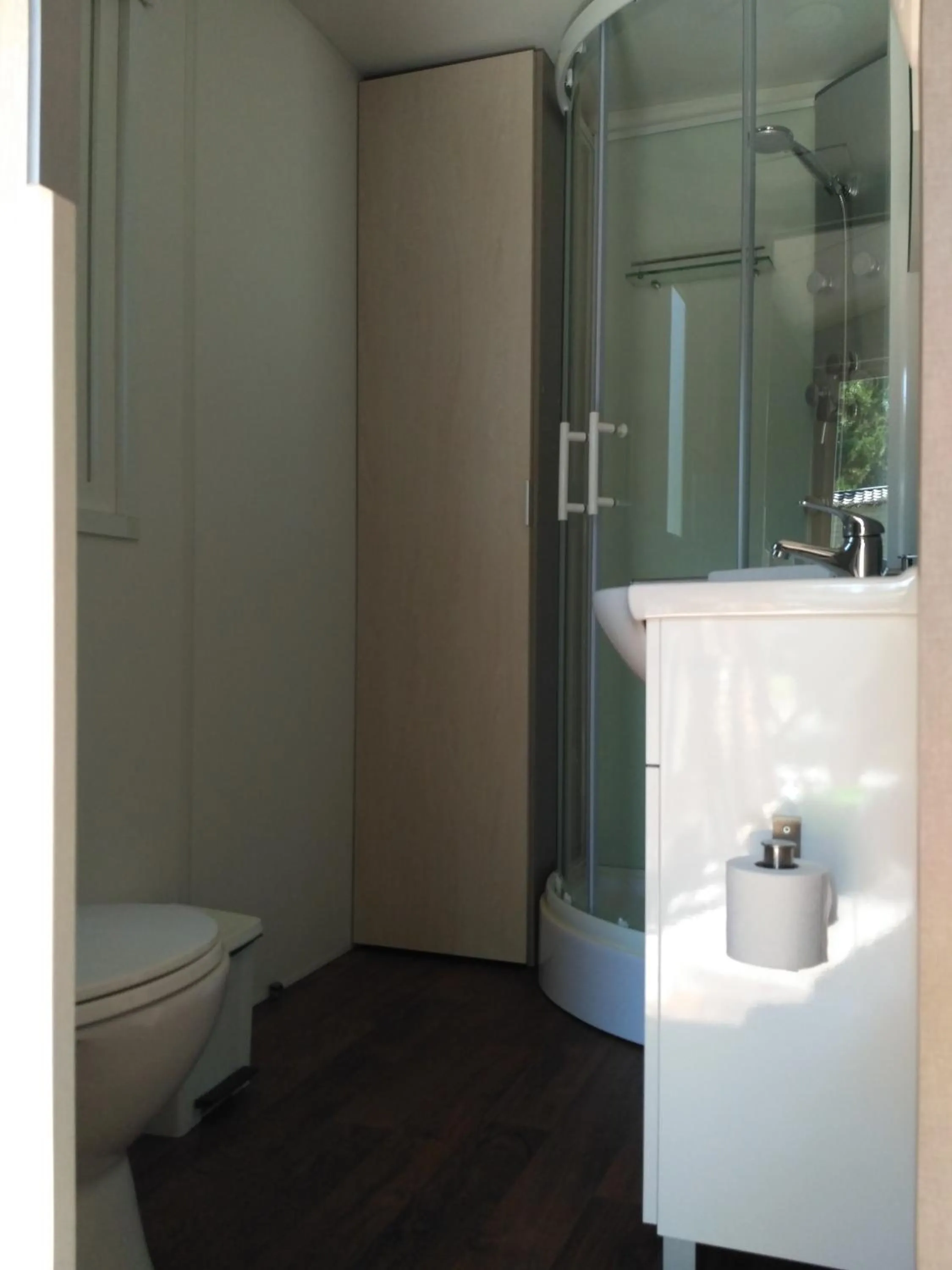 Bathroom in Parque de Campismo Orbitur Vagueira