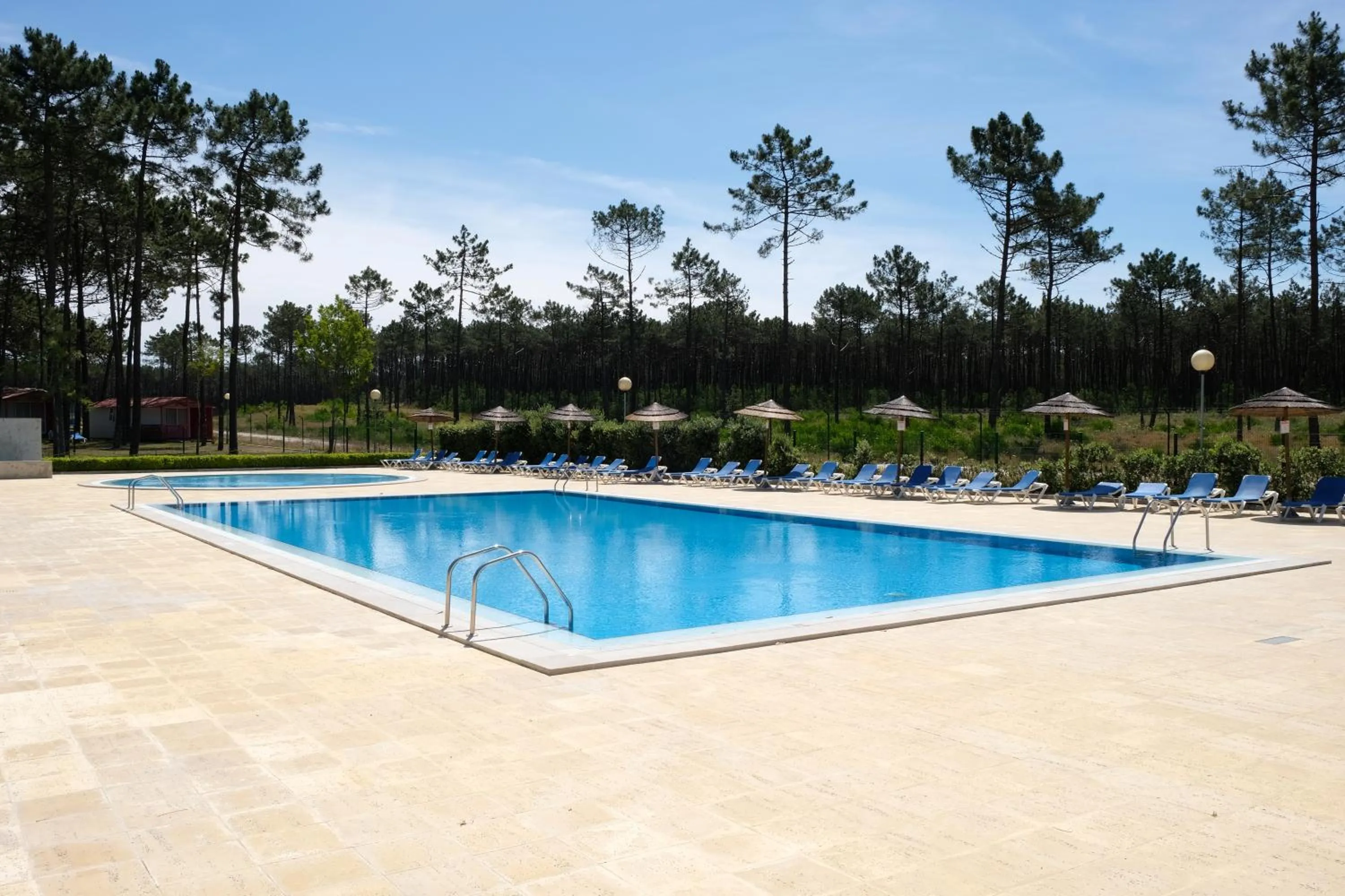 Swimming pool in Parque de Campismo Orbitur Vagueira