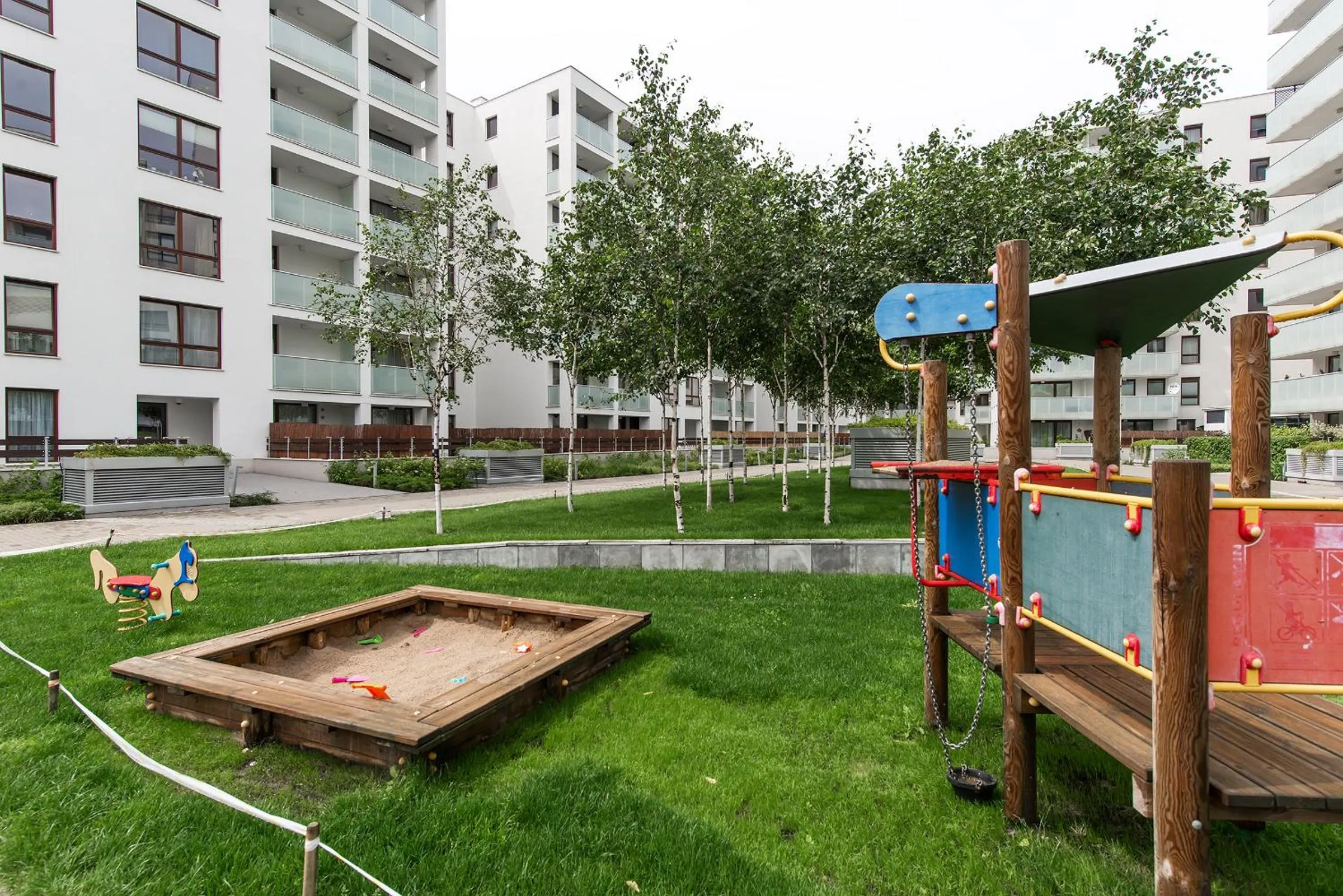 Property building in P&O Giełdowa Serviced Apartments