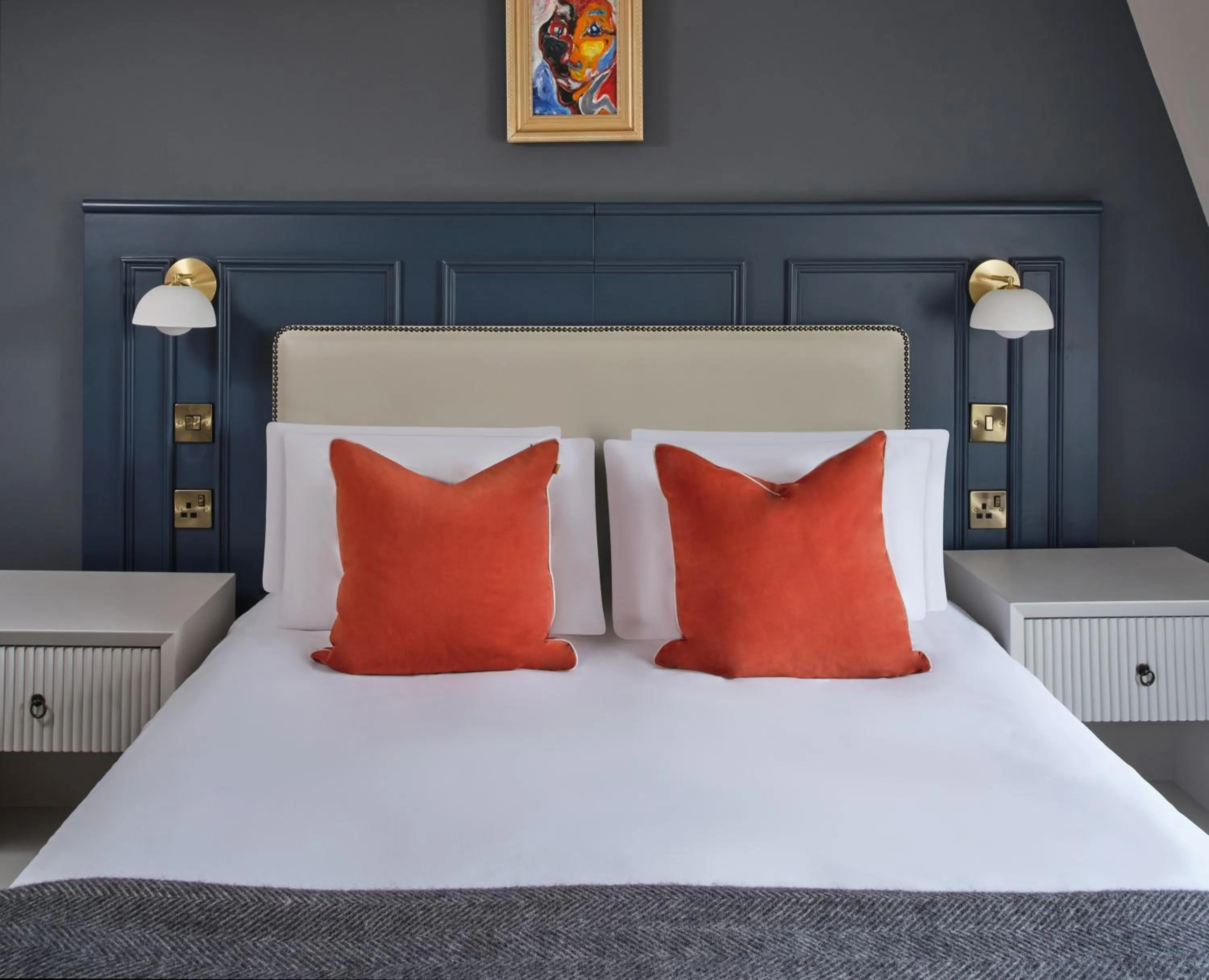 Bed in Henrietta House, a member of Radisson Individuals