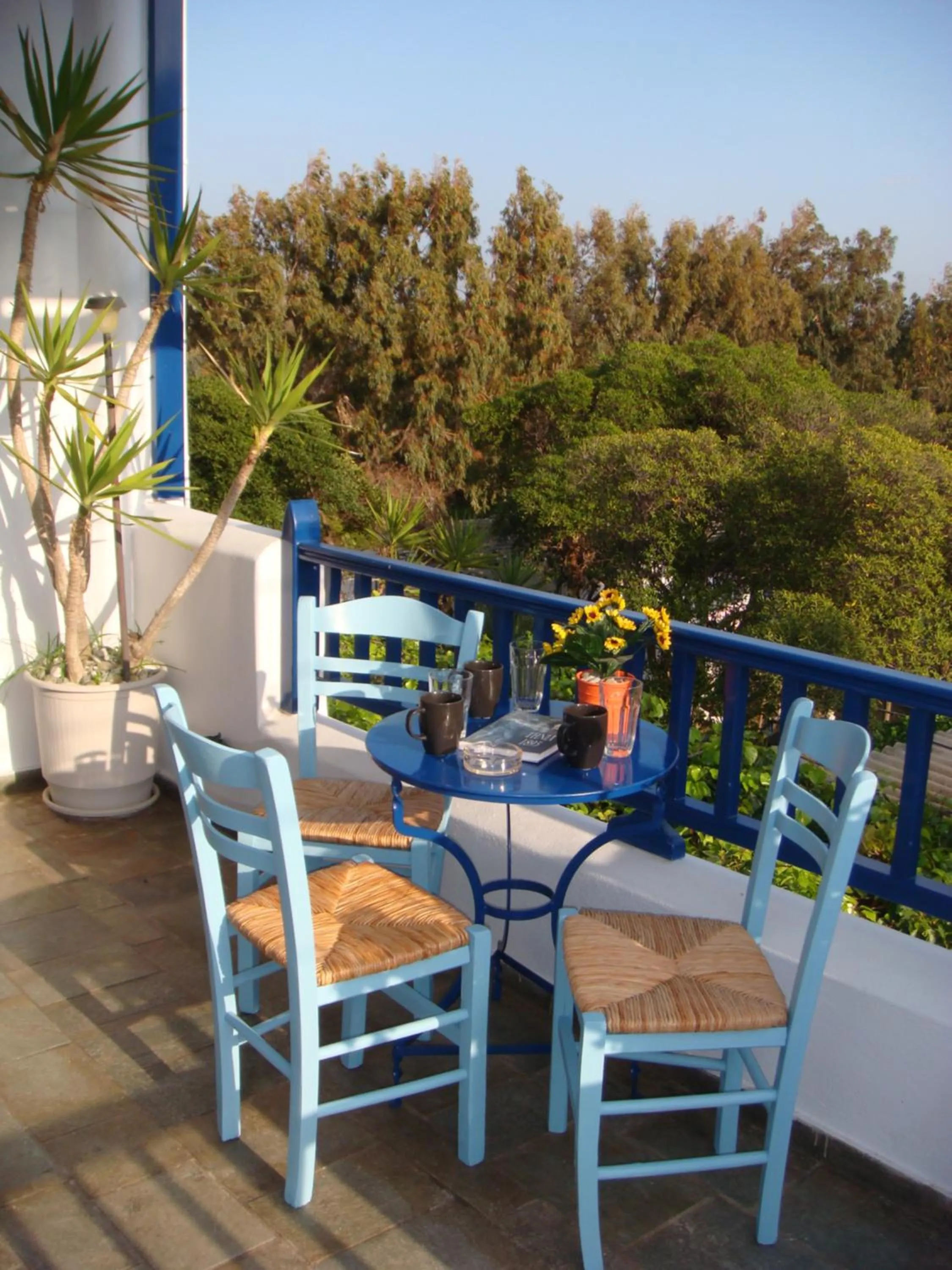 Balcony/Terrace in Boussetil Rooms CapAnMat