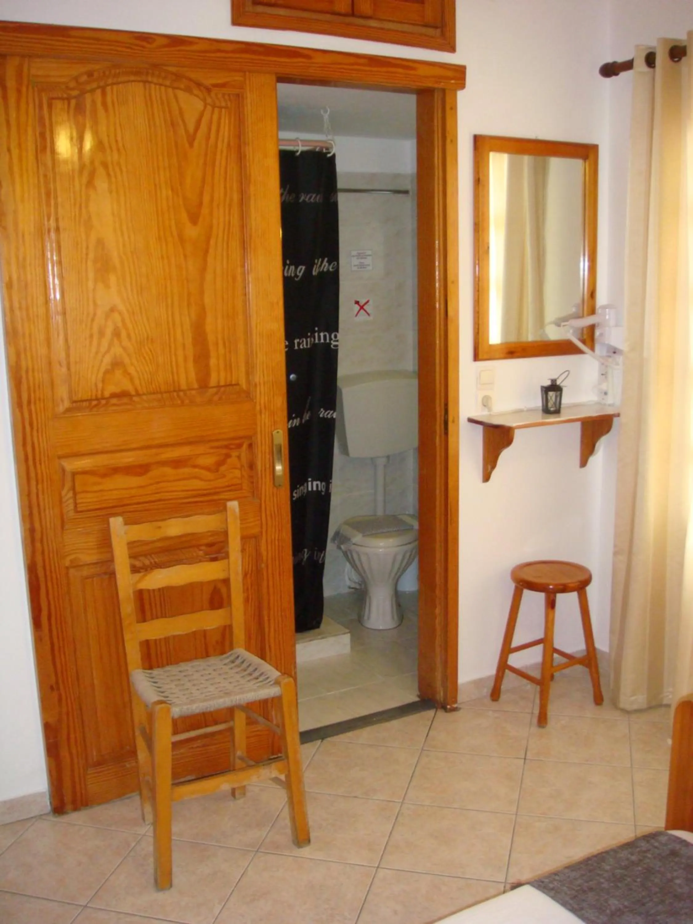 Shower in Boussetil Rooms CapAnMat