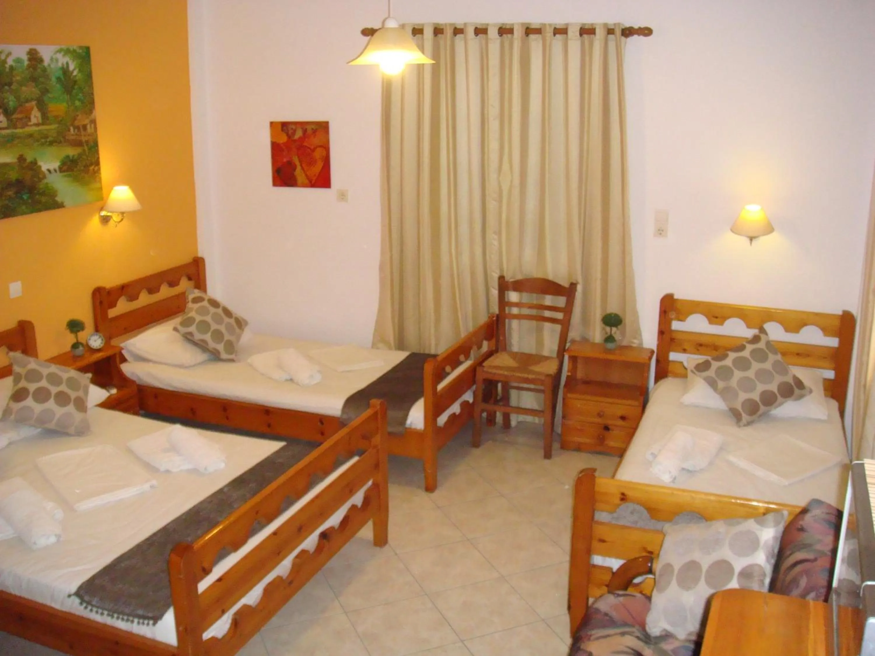 Bed in Boussetil Rooms CapAnMat