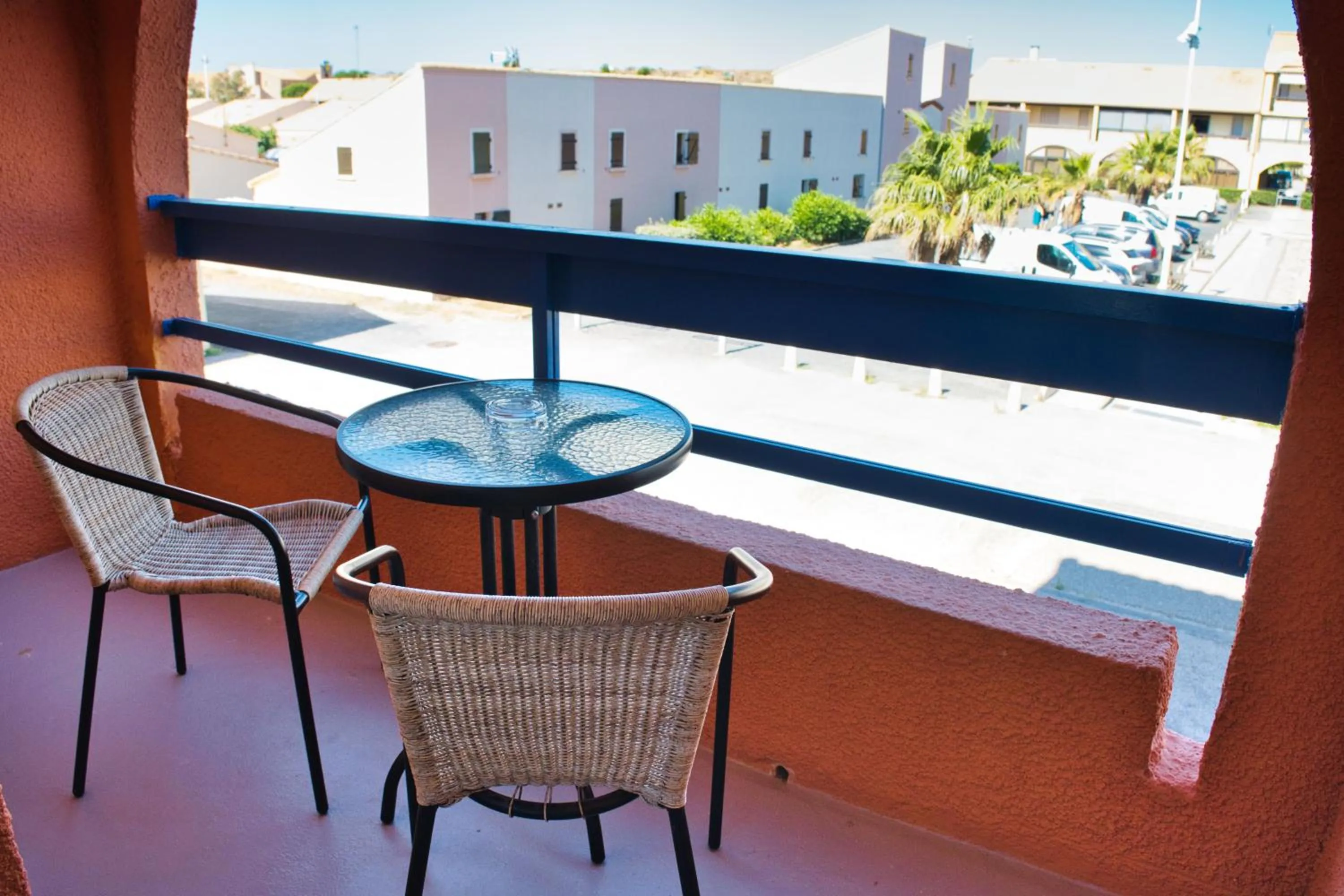 Balcony/Terrace in Cit'Hotel des 2 Golfs