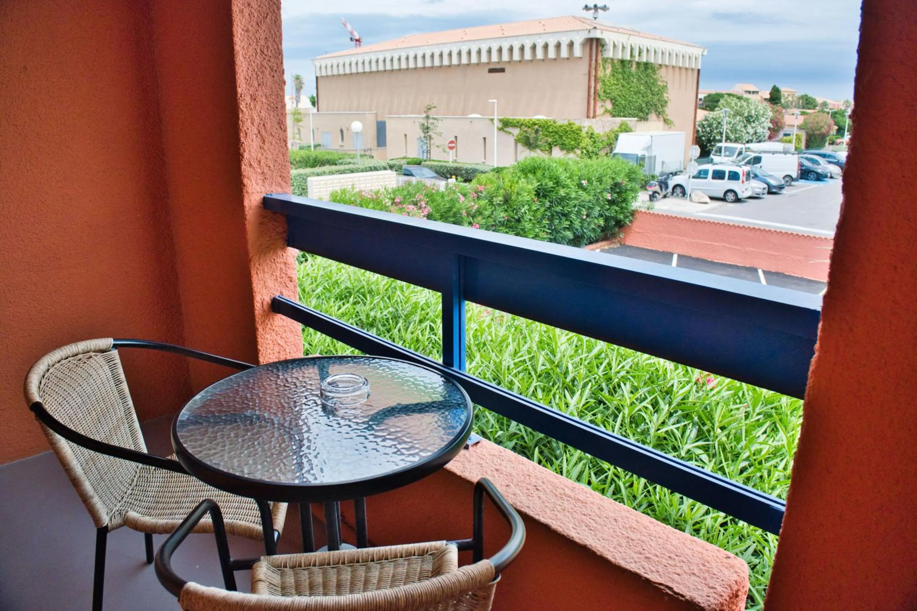 Balcony/Terrace in Cit'Hotel des 2 Golfs