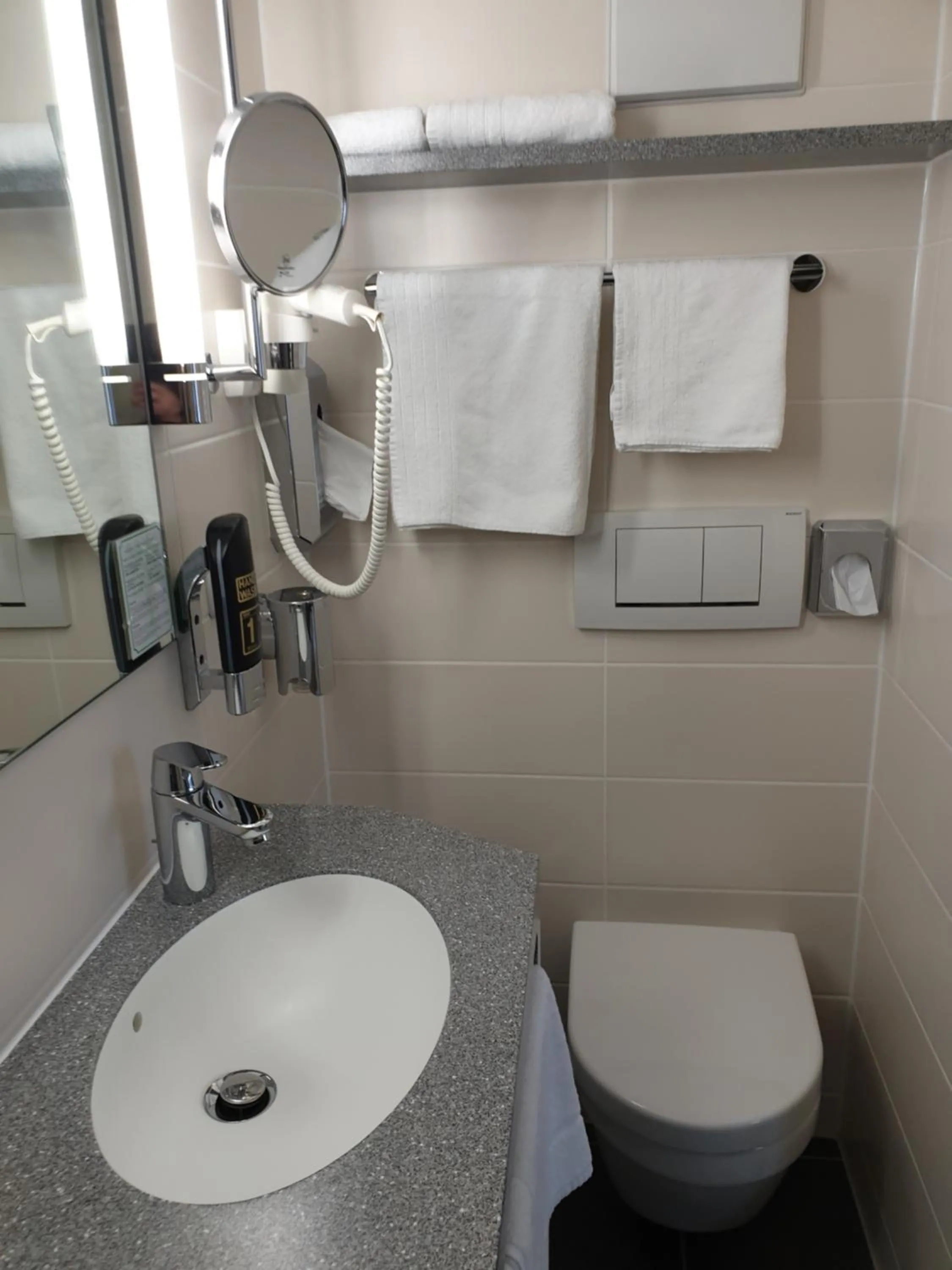 Bathroom in Traditionsgasthof Grüner Baum