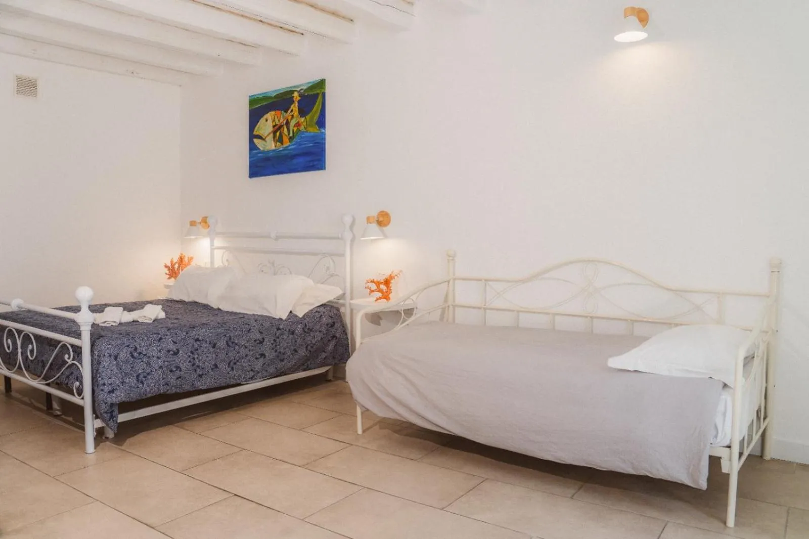 Bed in Boutique Hotel Molo Santa Lucia
