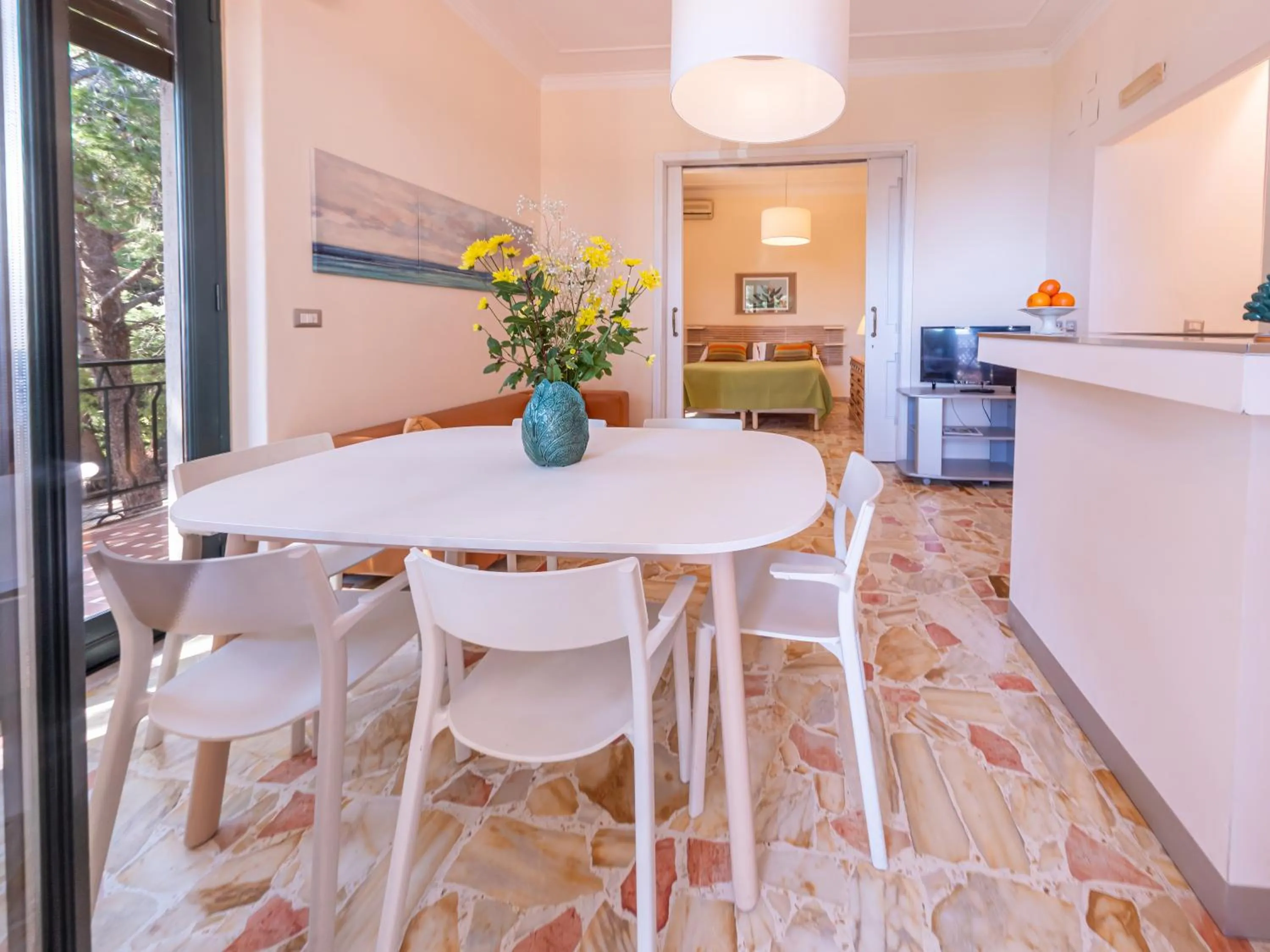 Living room in Villa delle Palme
