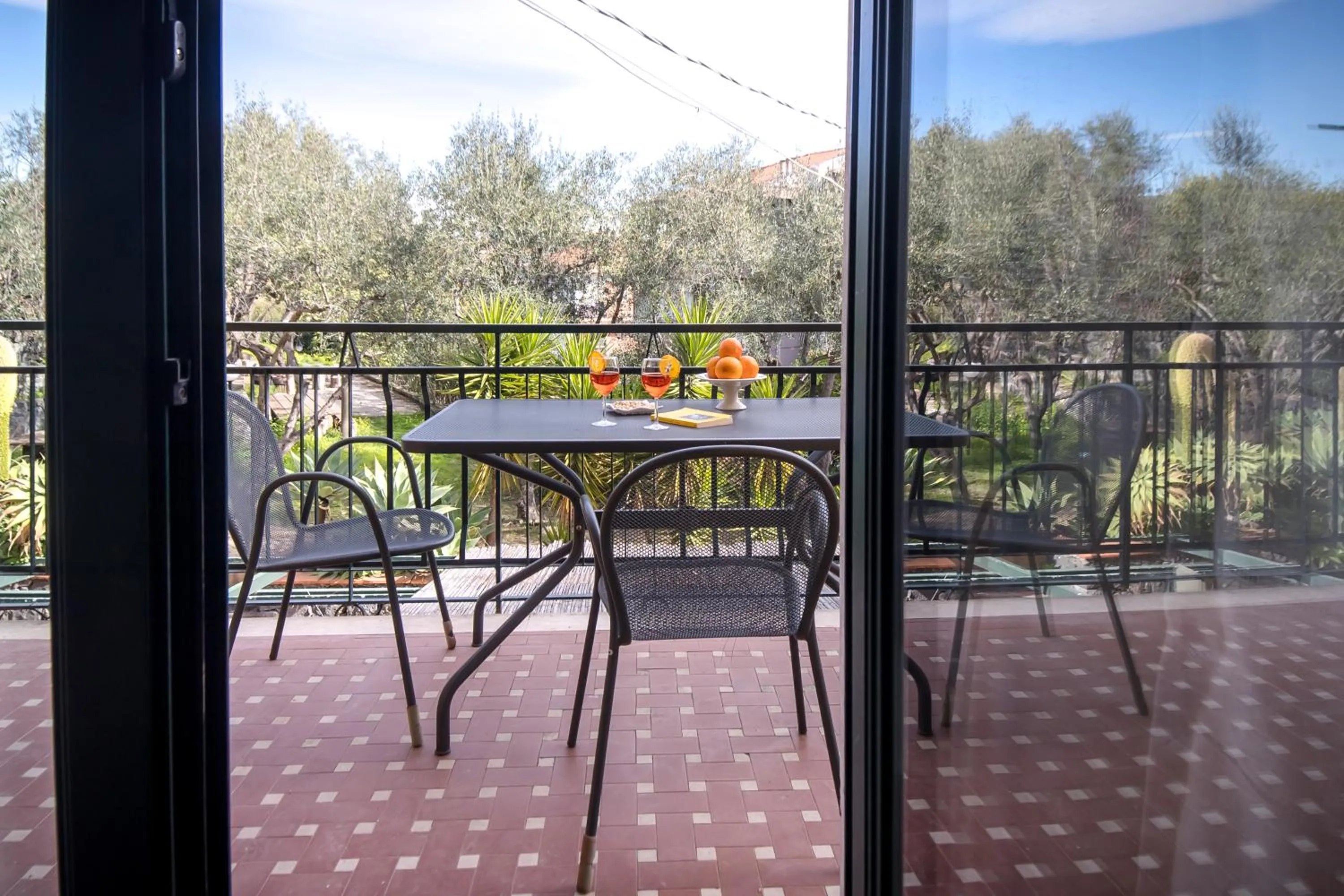Balcony/Terrace in Villa delle Palme
