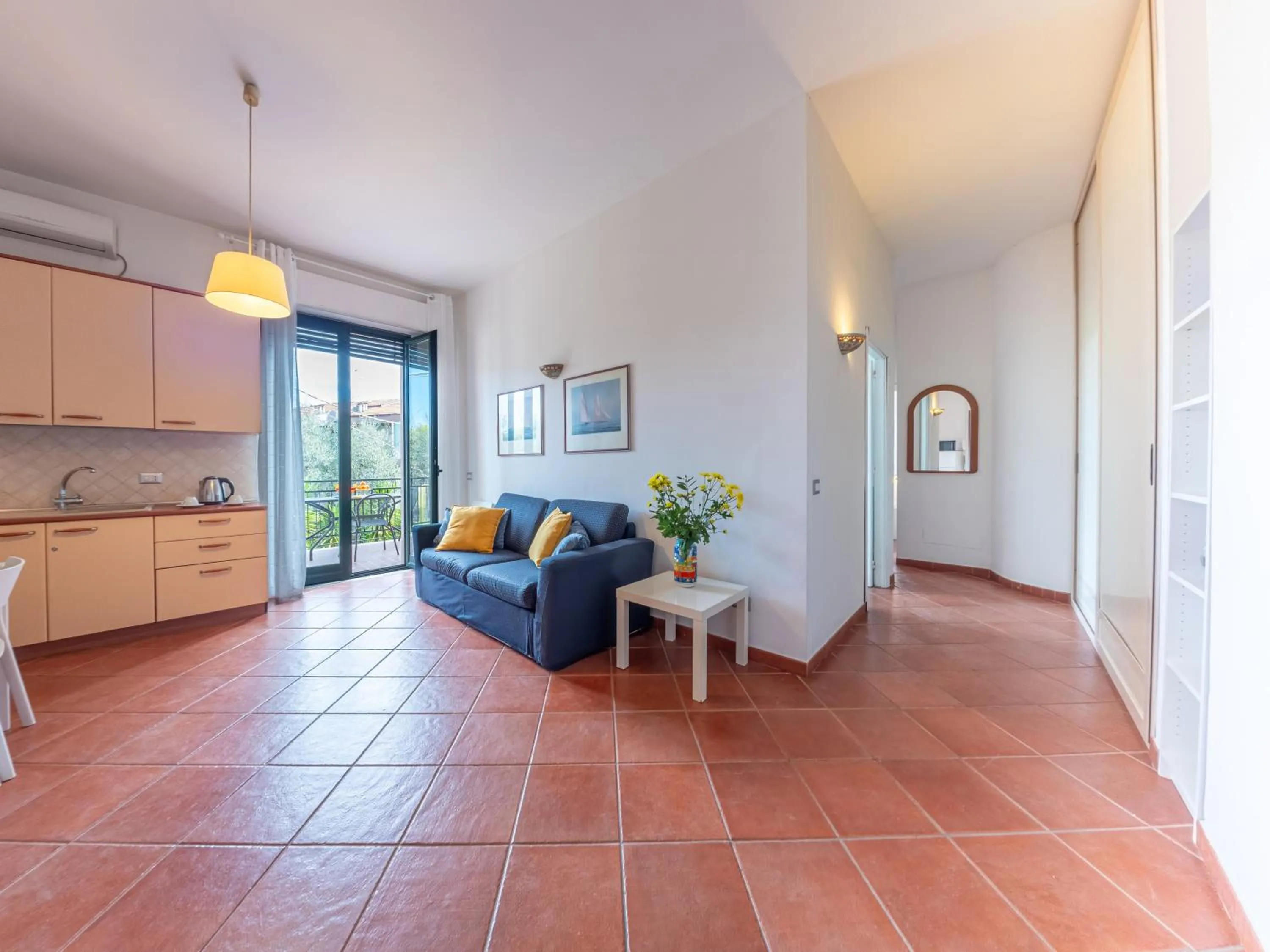 Seating area in Villa delle Palme