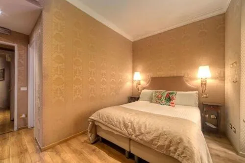 Bed in BQ House Trevi Luxury Rooms