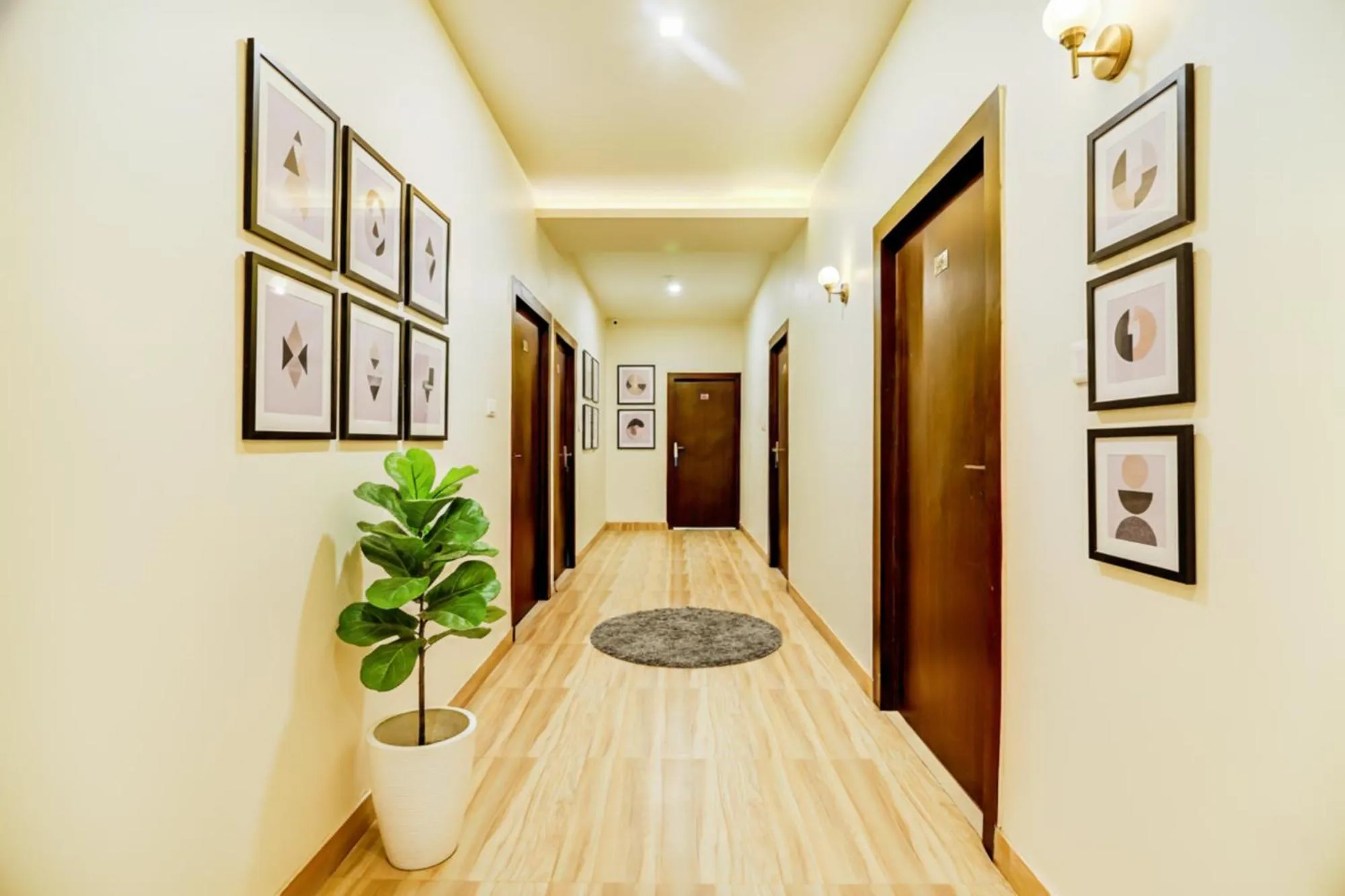 Lobby or reception in FabHotel Solitaire Inn