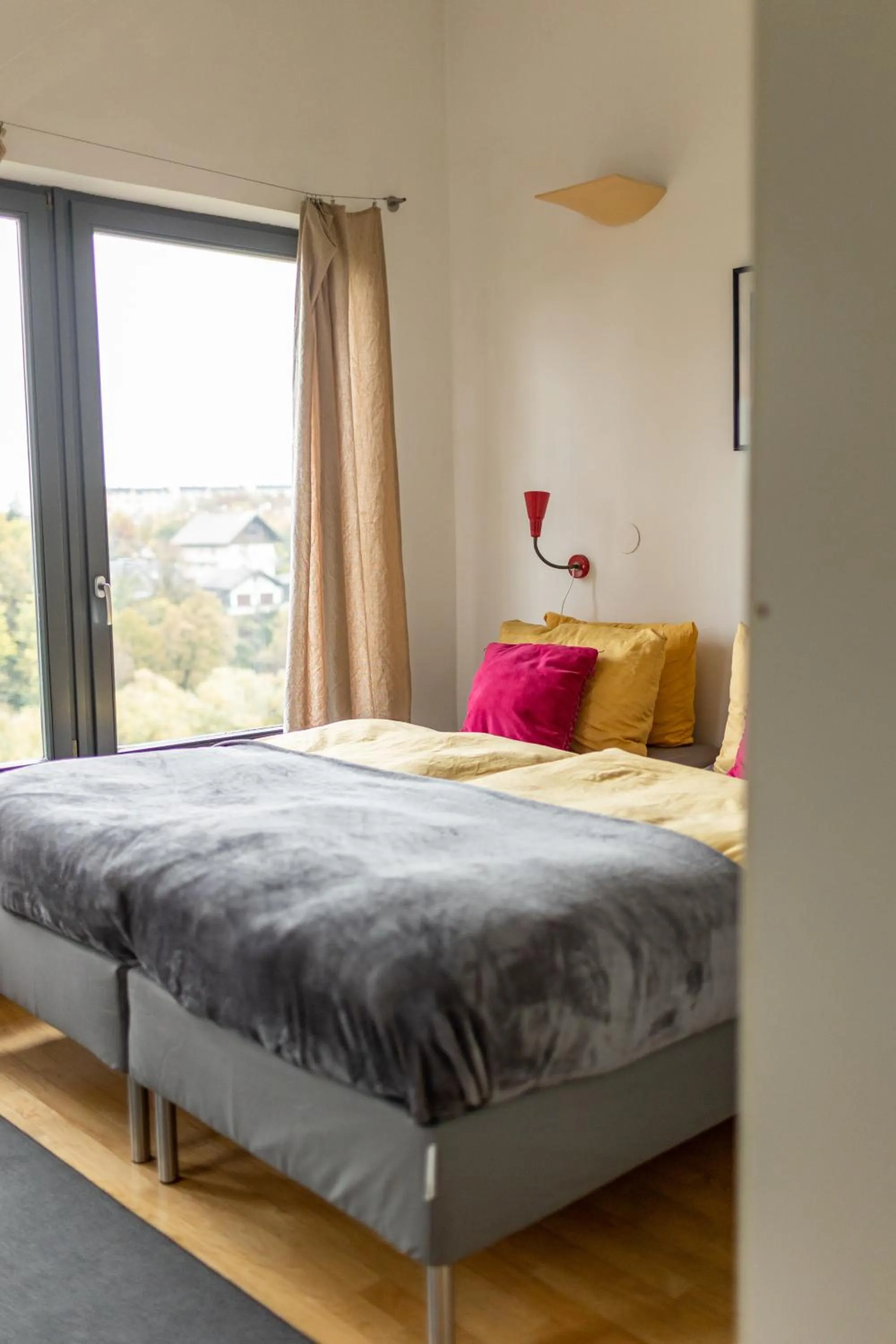 Bed in Cukrarna Guest Accommodation