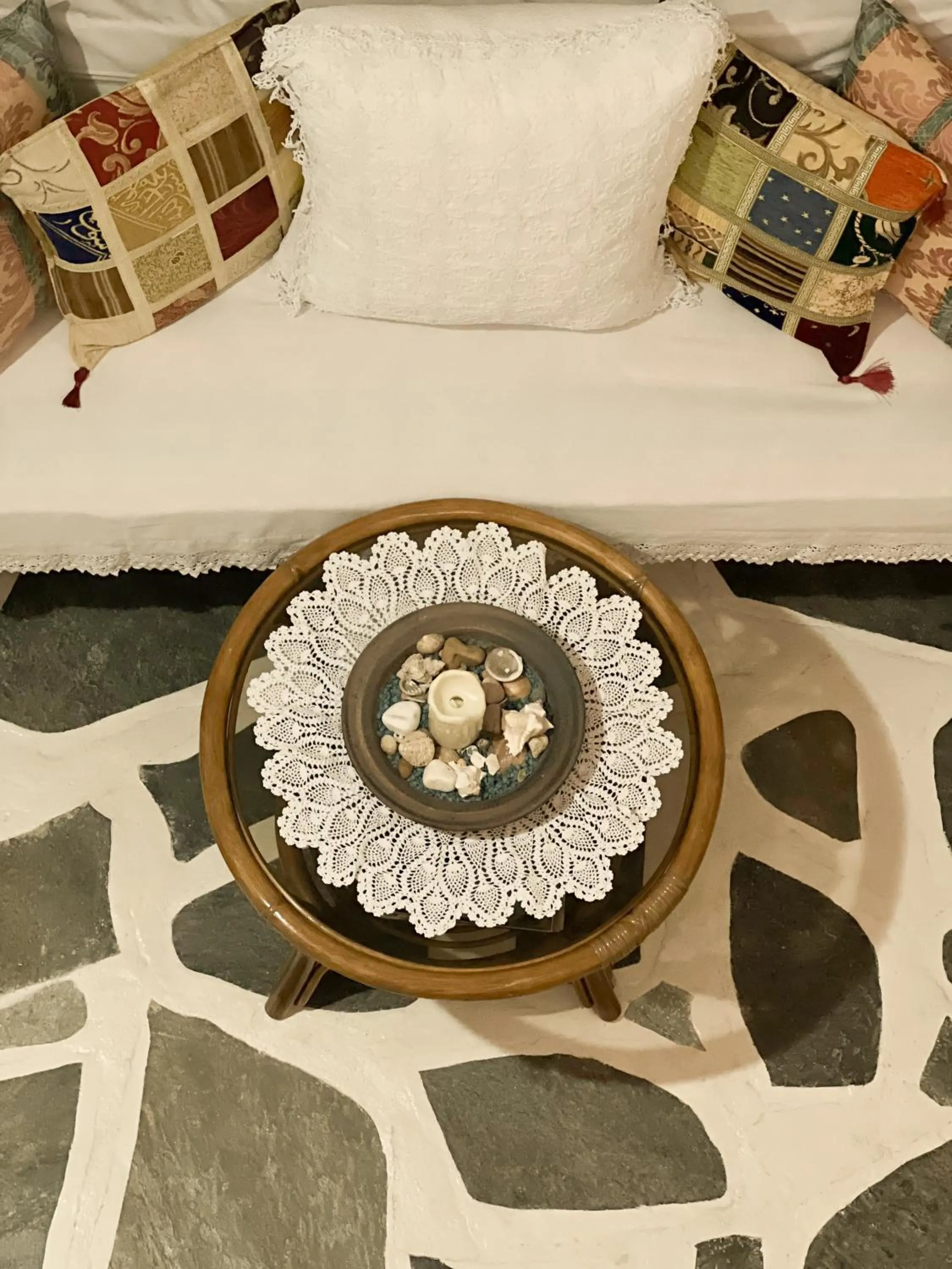 Living room in Grikos Hotel