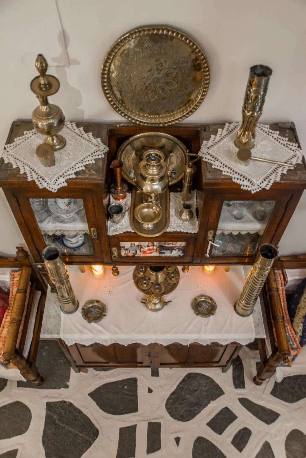 Lobby or reception in Grikos Hotel