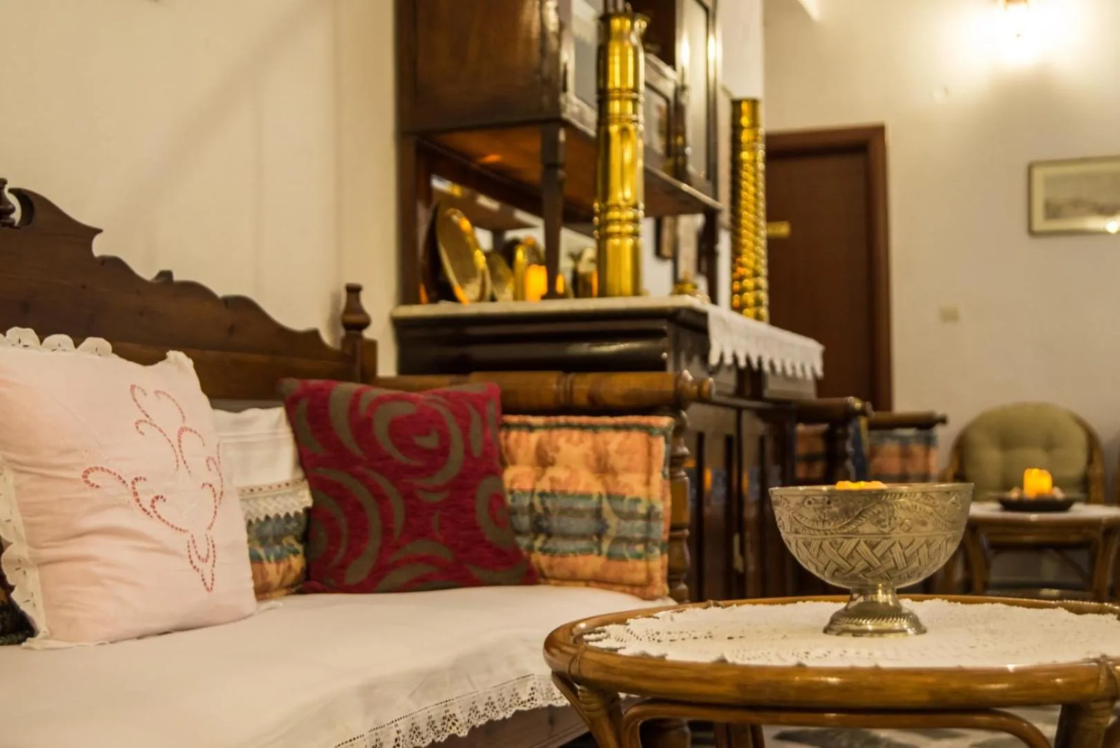 Lobby or reception in Grikos Hotel