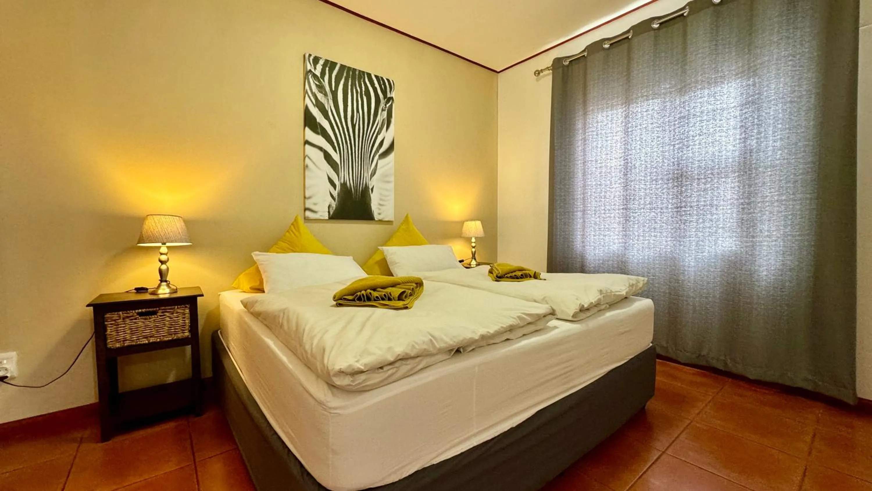 Bed in Bushbabies-Inn Self-Catering Accommodation