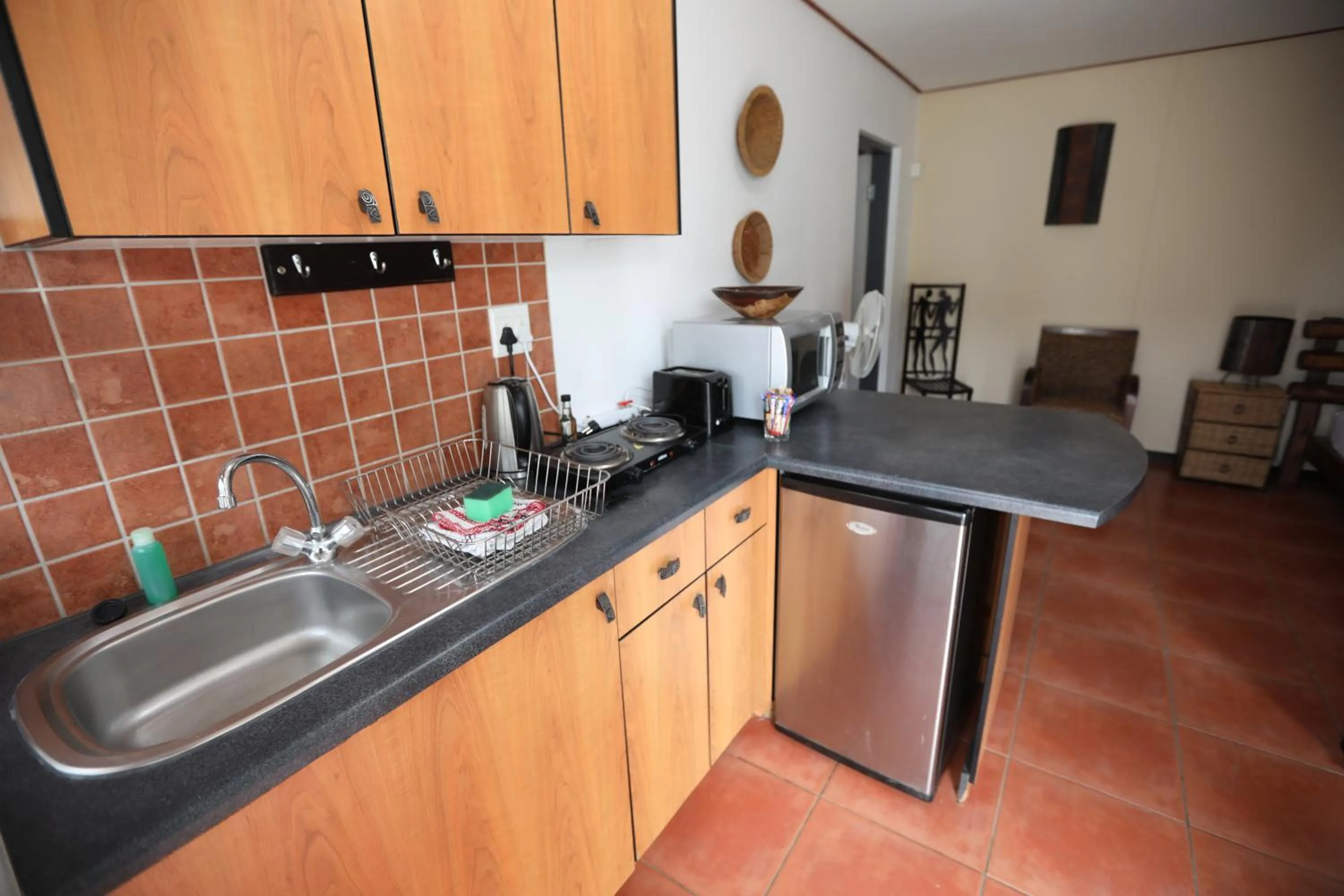 Kitchen or kitchenette in Bushbabies-Inn Self-Catering Accommodation