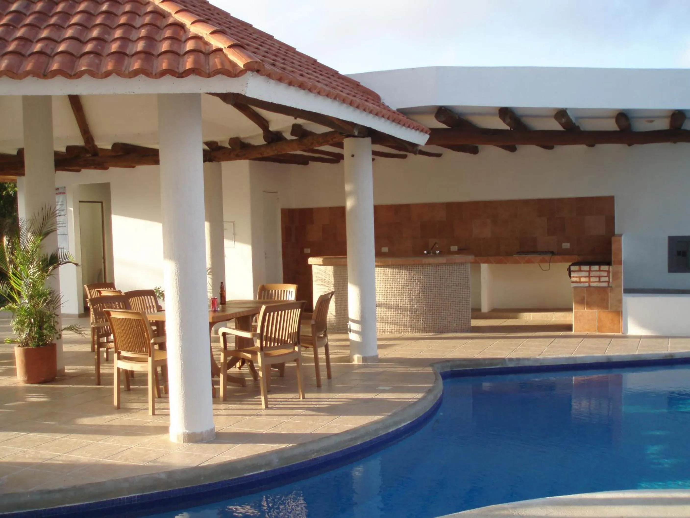 Living room in Villas Mayaluum Cozumel