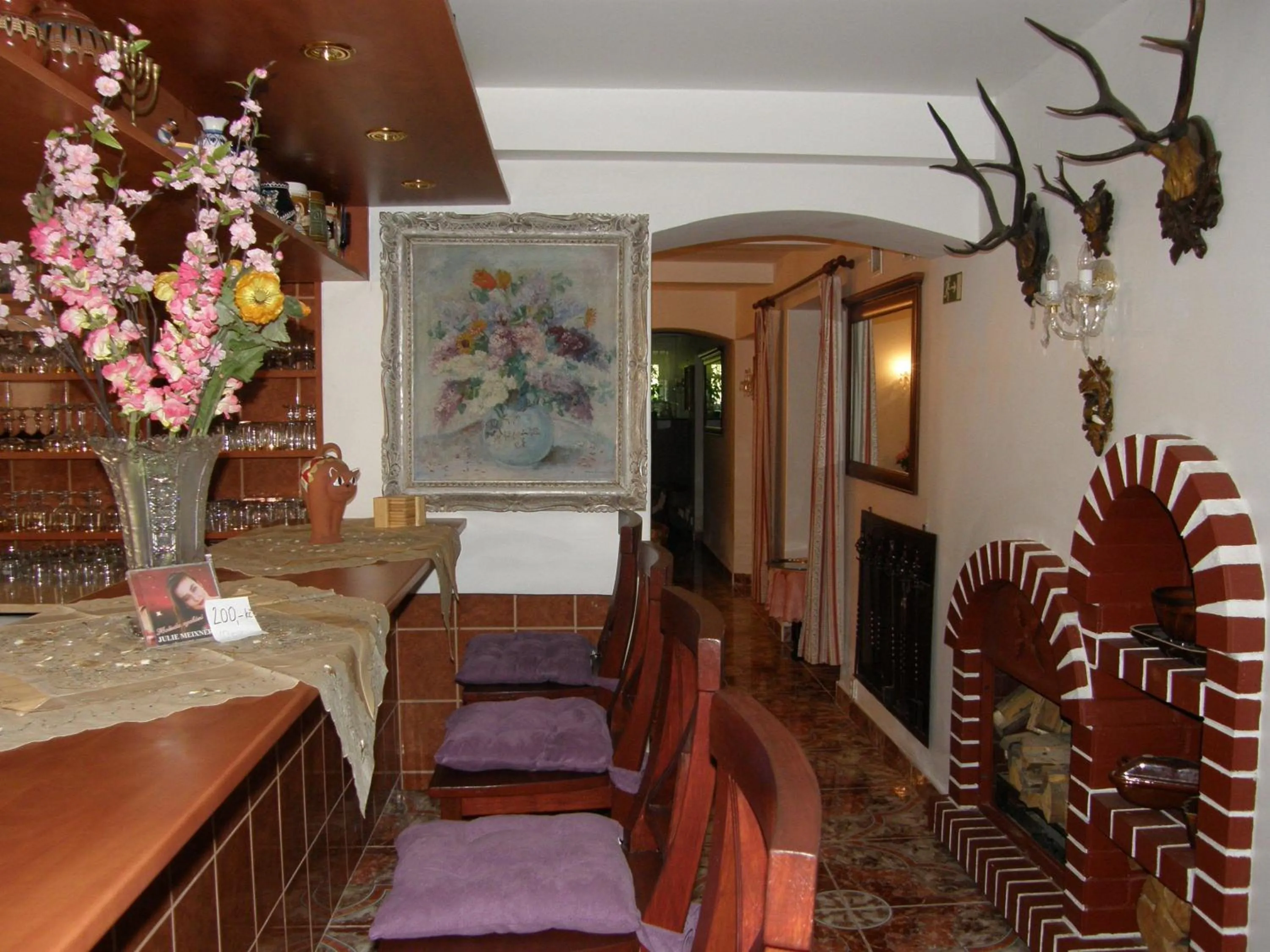 Lounge or bar in Hotel Garni