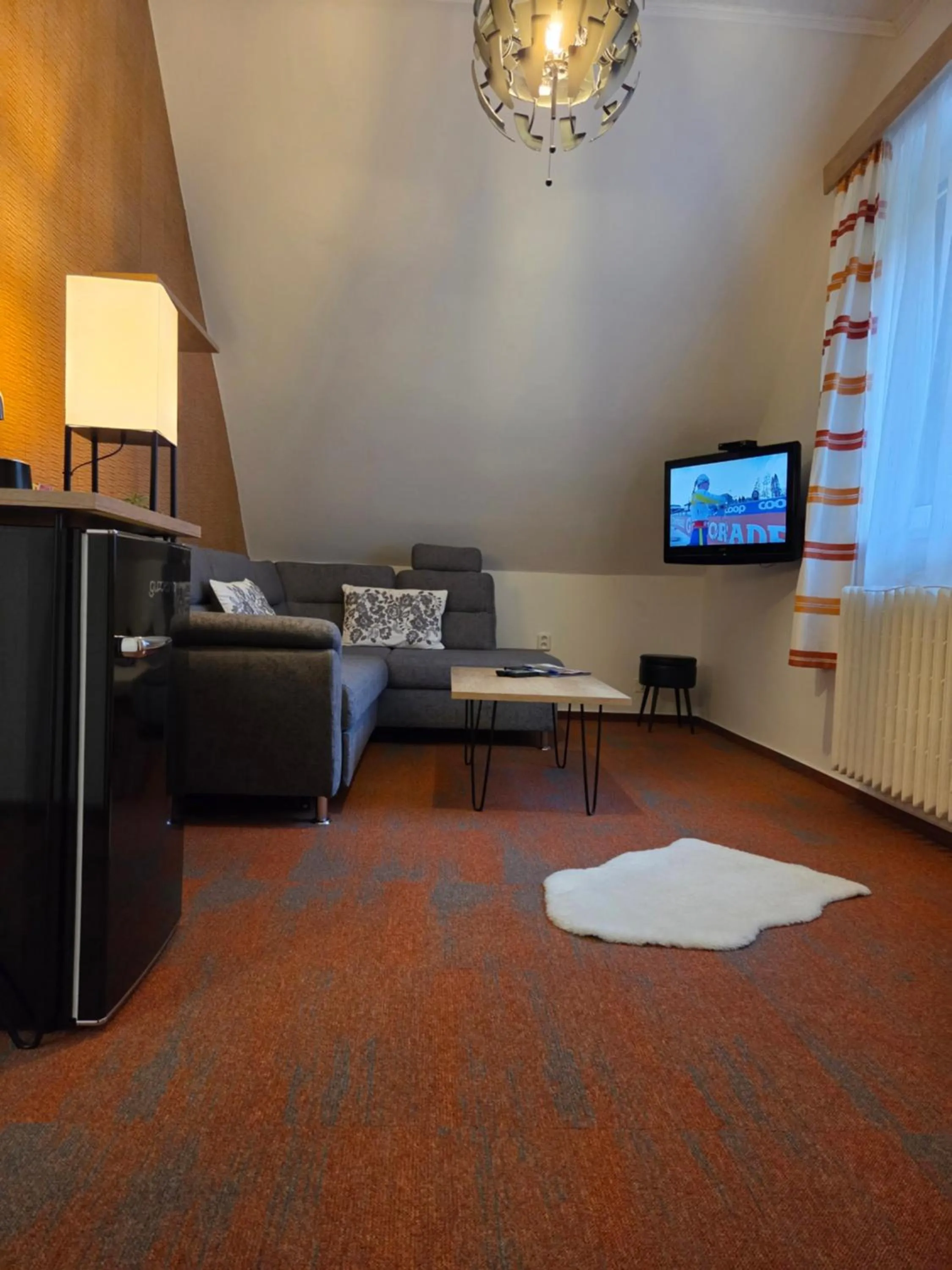 Living room in Hotel Skicentrum