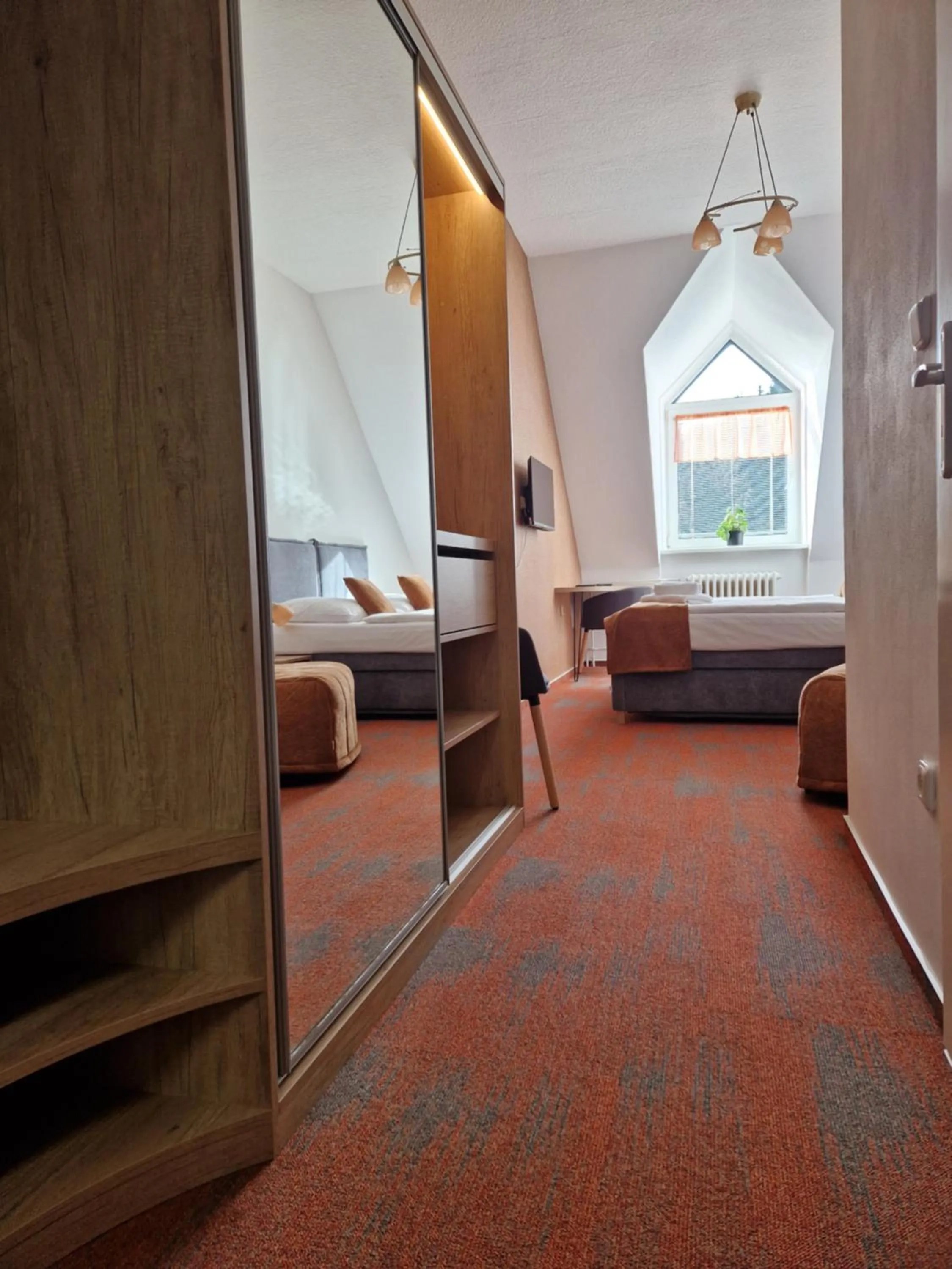 Bed in Hotel Skicentrum