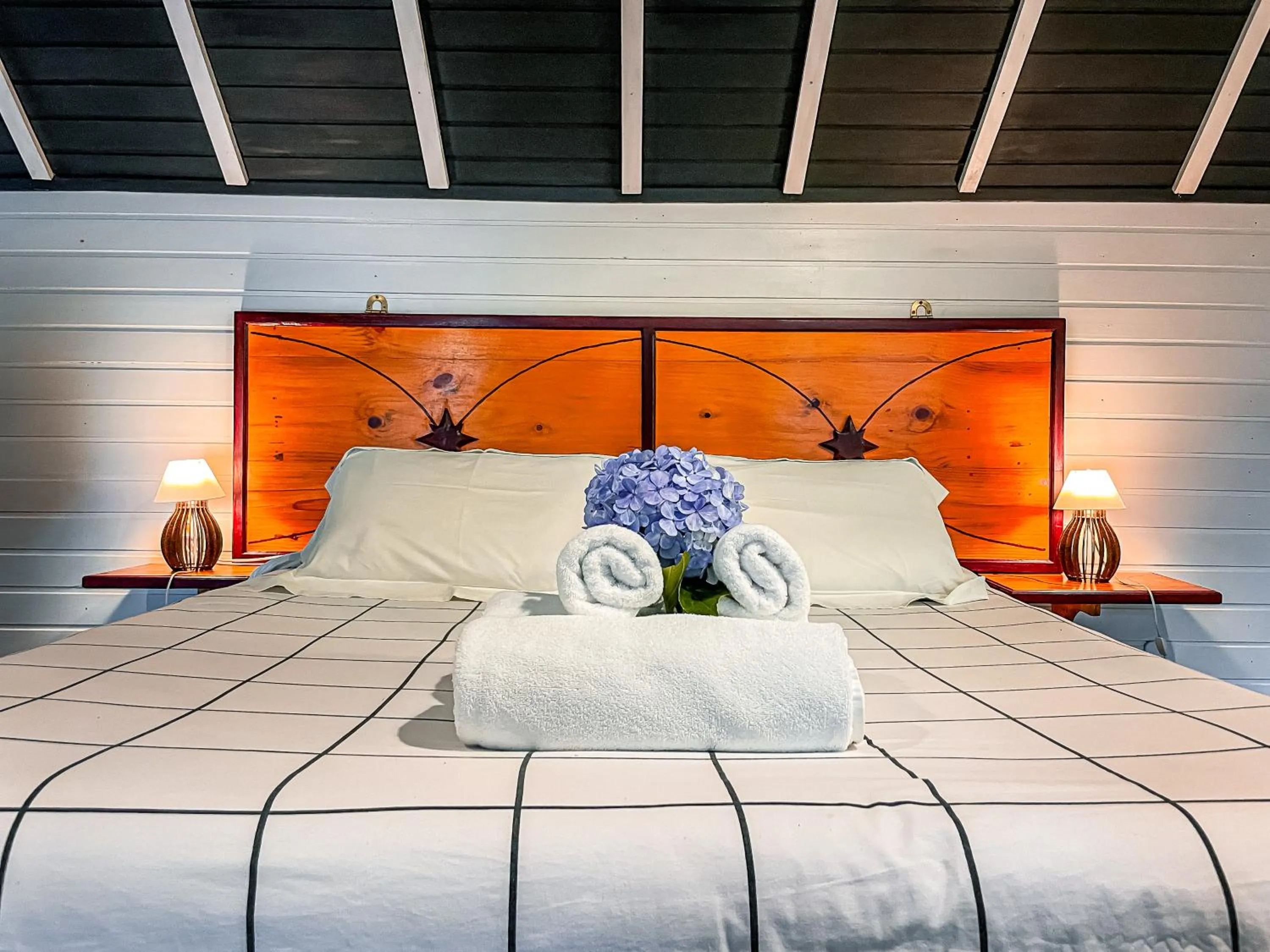 Bed in Pousada Solar D'Araucaria