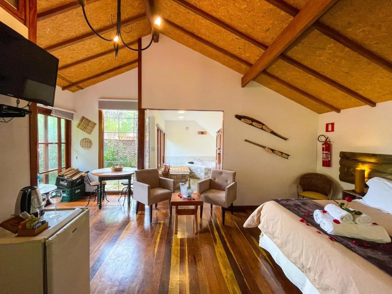 Bedroom in Pousada Solar D'Araucaria