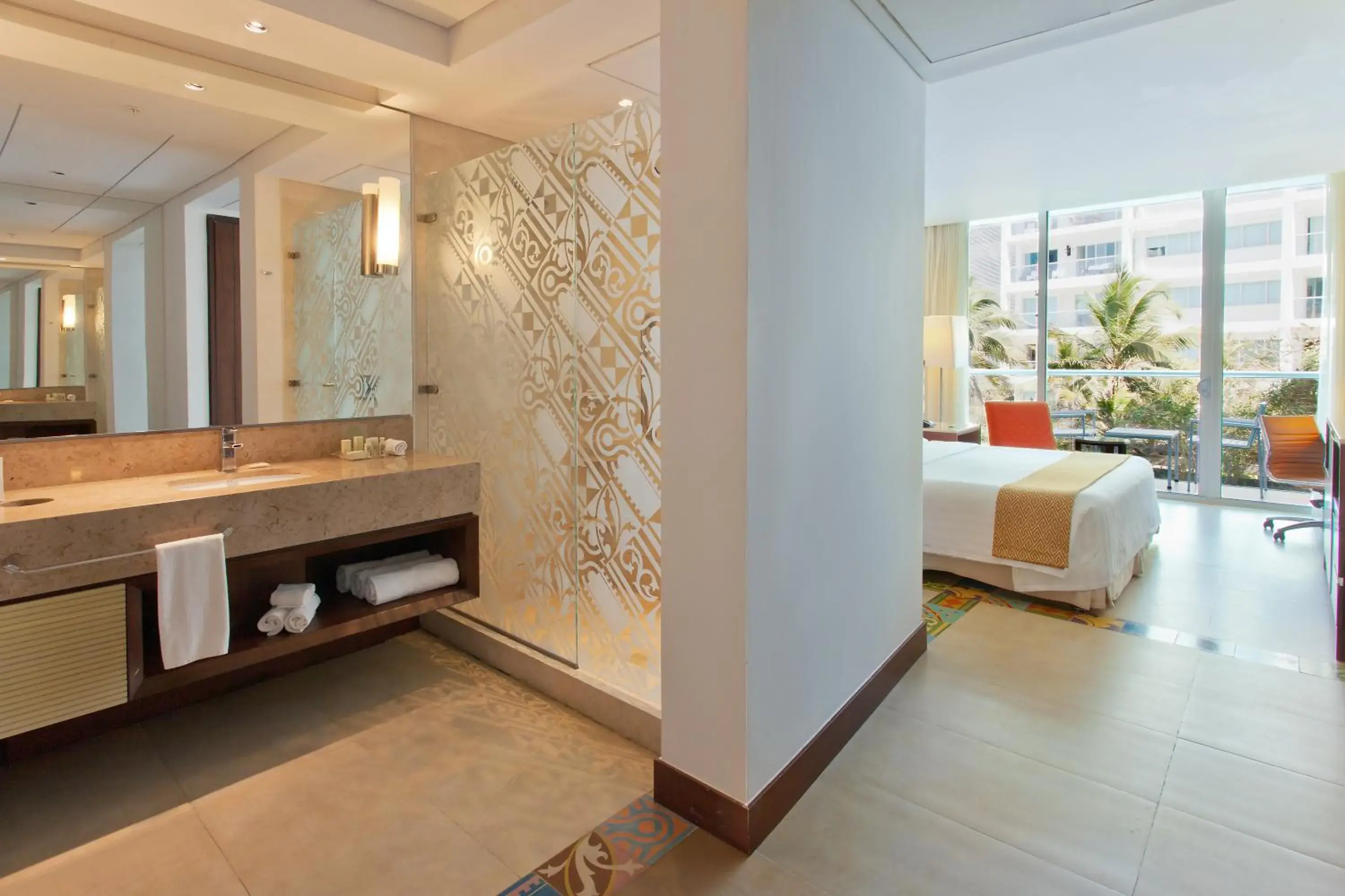 Standard King Room with Garden View in Holiday Inn Cartagena Morros by IHG Standard King Room with Garden View in Holiday Inn Cartagena Morros by IHG