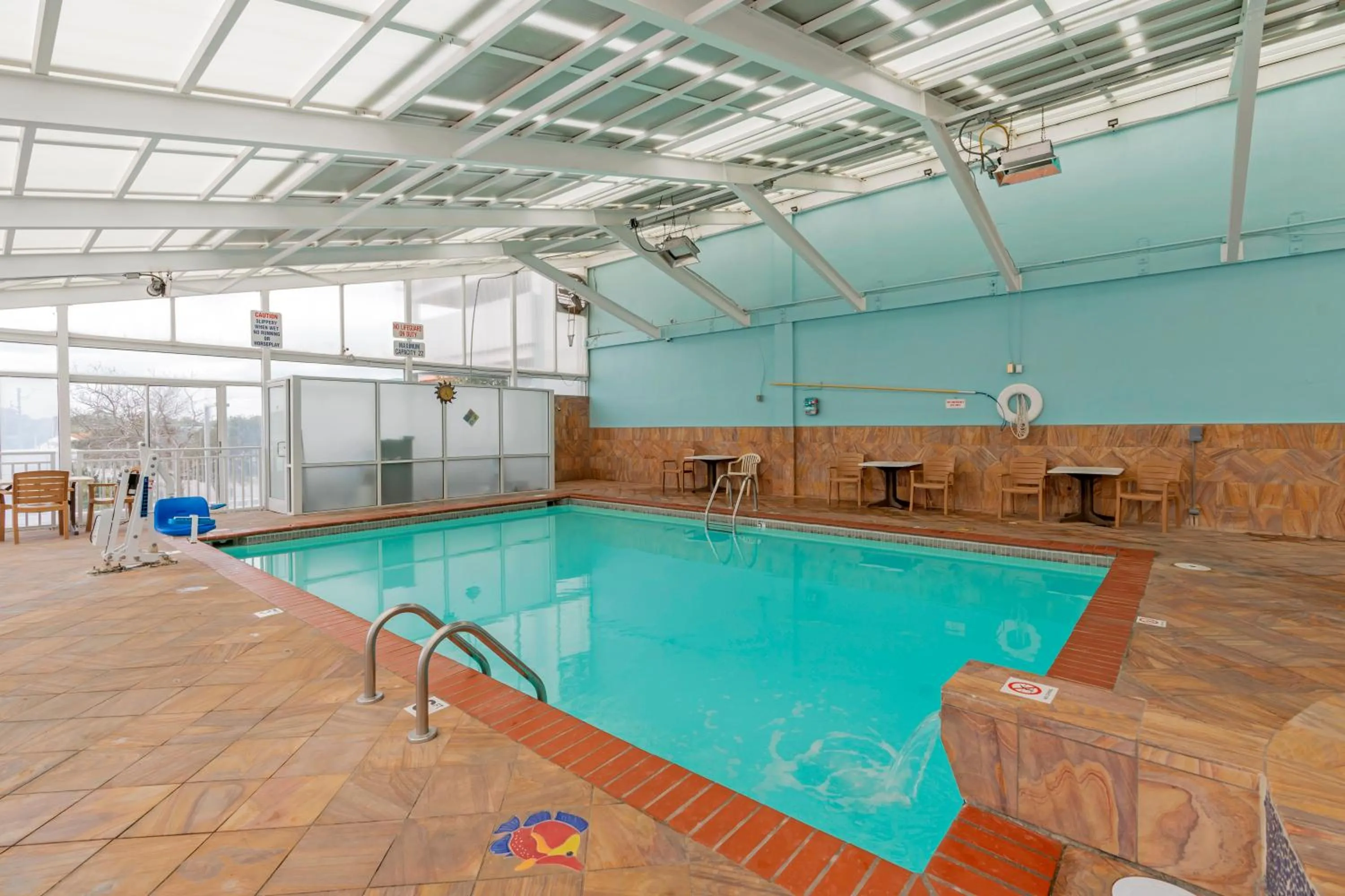 Pool view in Sandcastle Resort