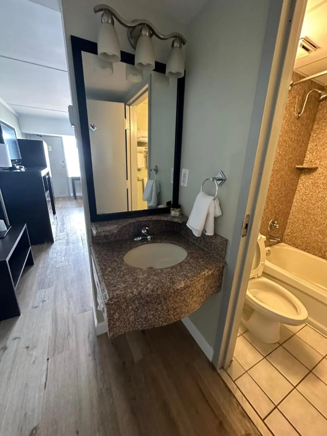 Bathroom in Sandcastle Resort