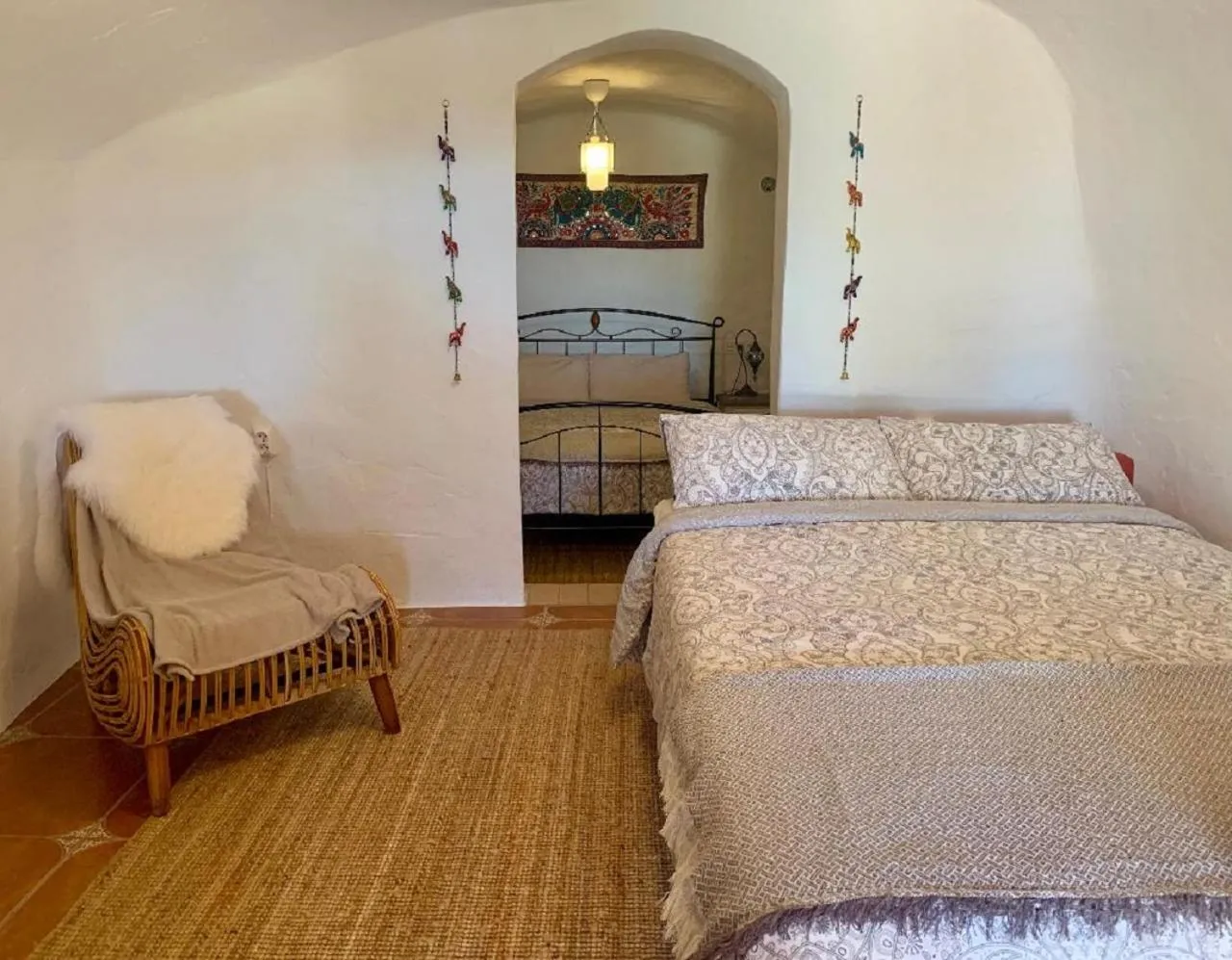 Photo of the whole room, Bed in Cueva Romana, Adults Only Cave House