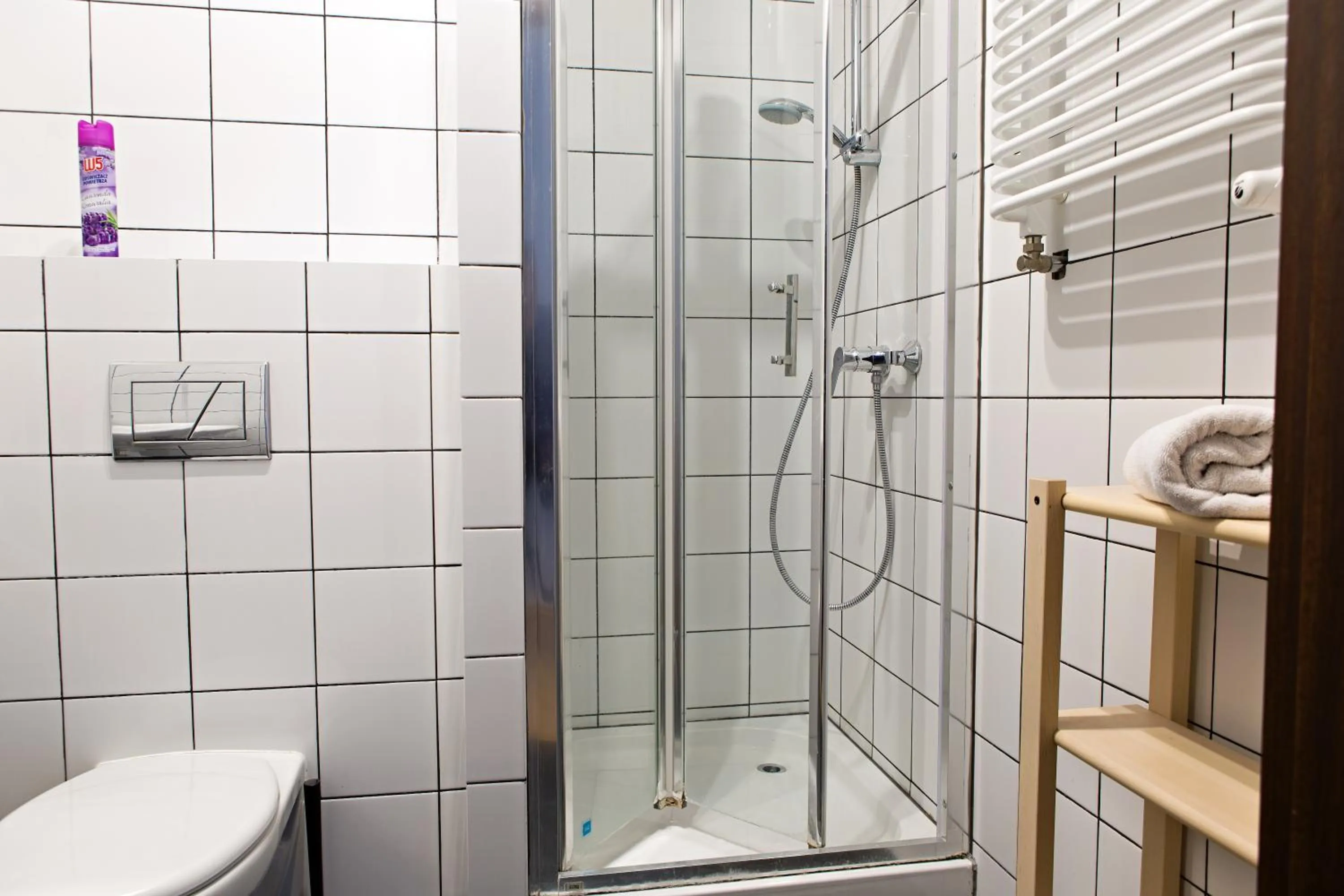 Shower in Hostel Starówka