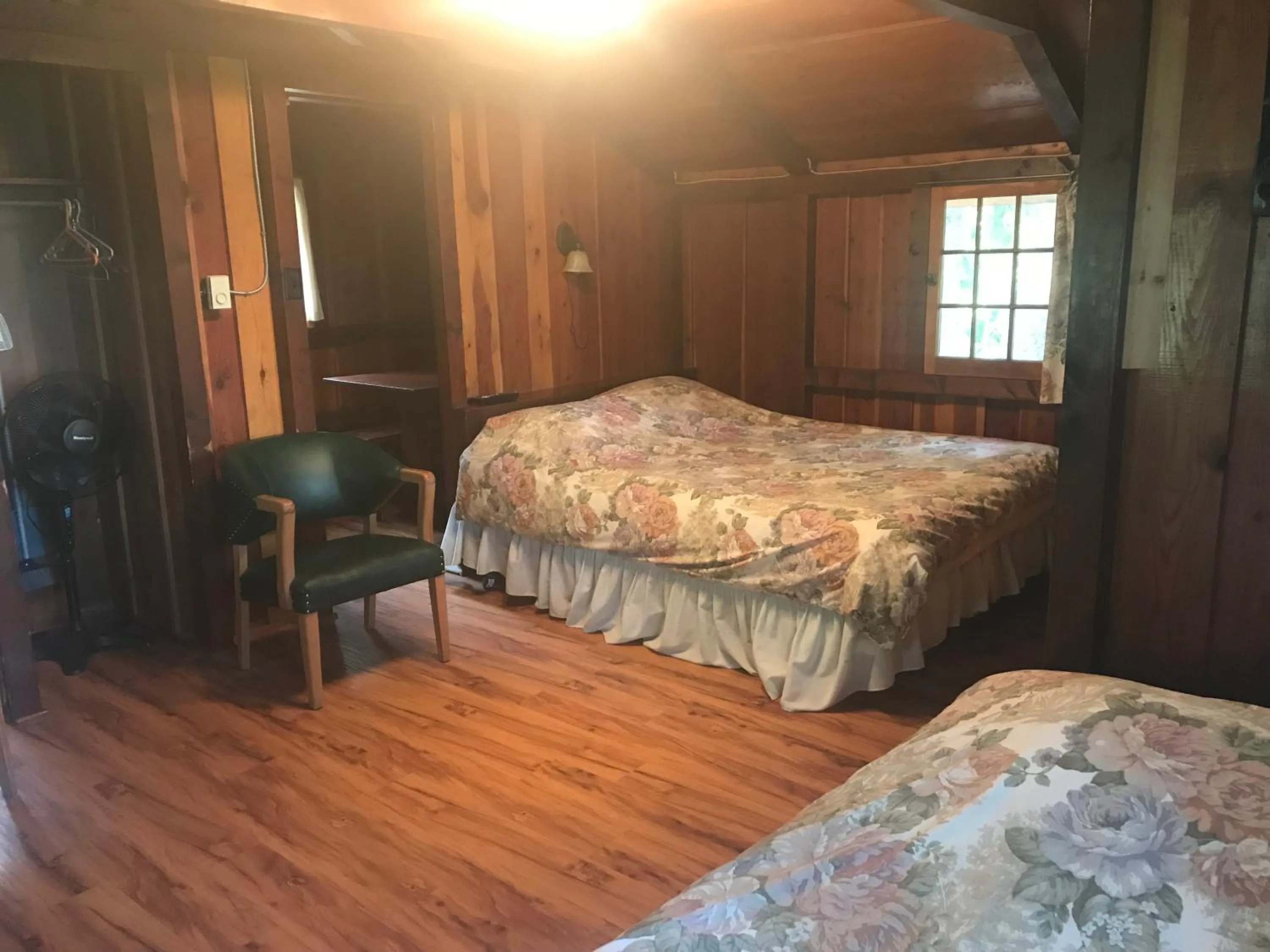 Bed in Addison's Bungalows