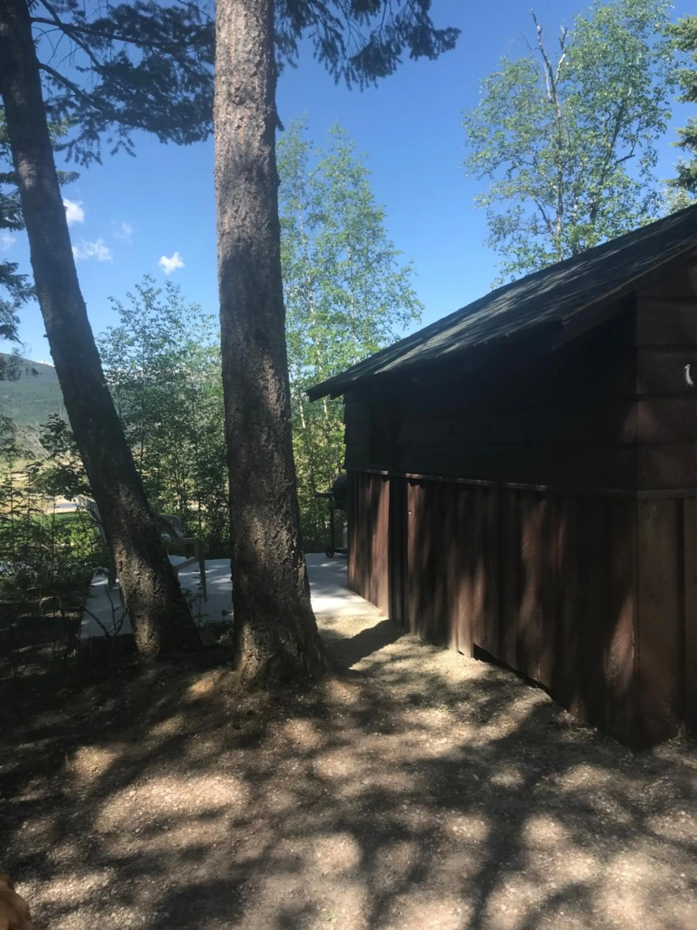 Patio in Addison's Bungalows