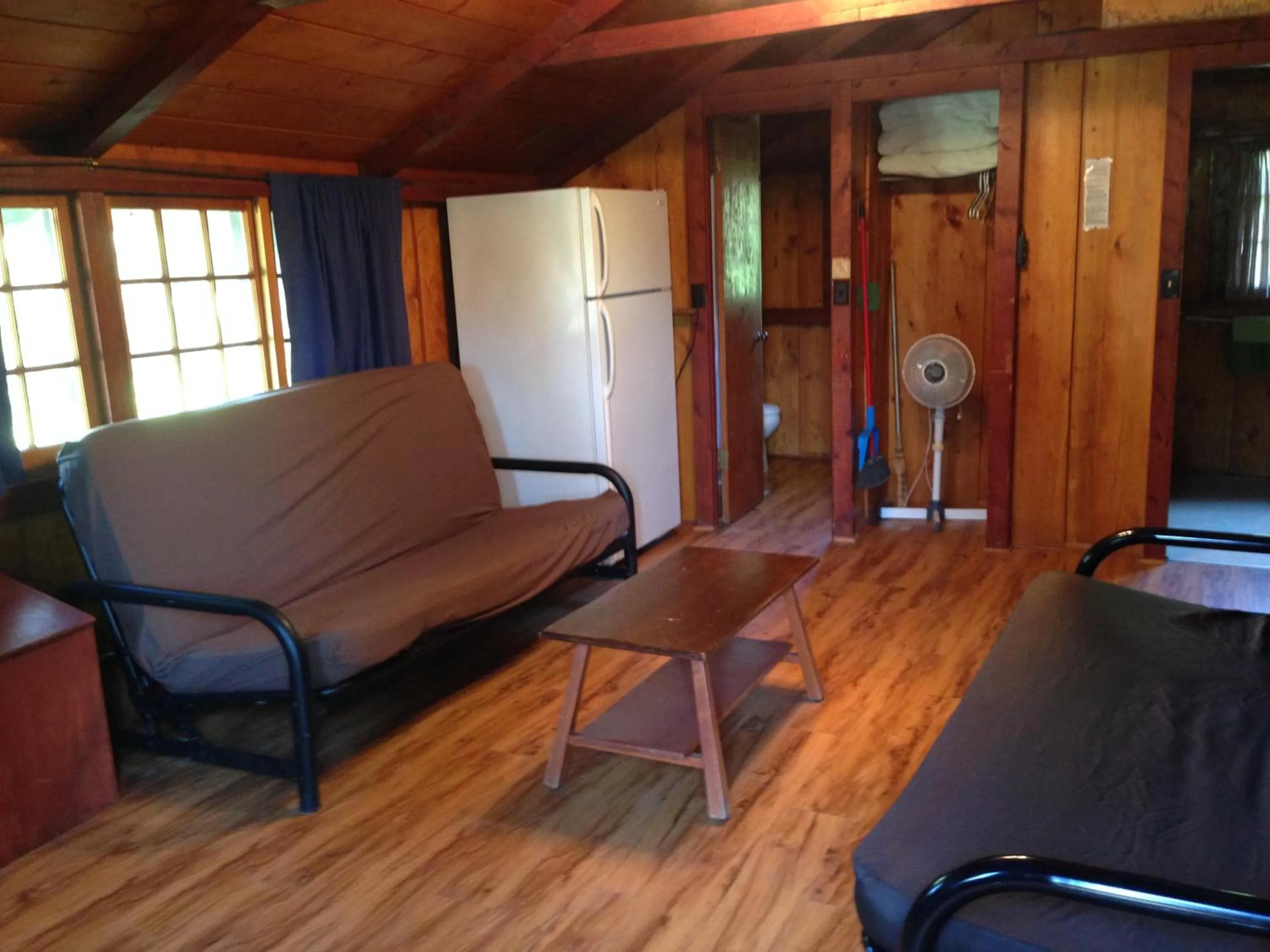 Living room in Addison's Bungalows