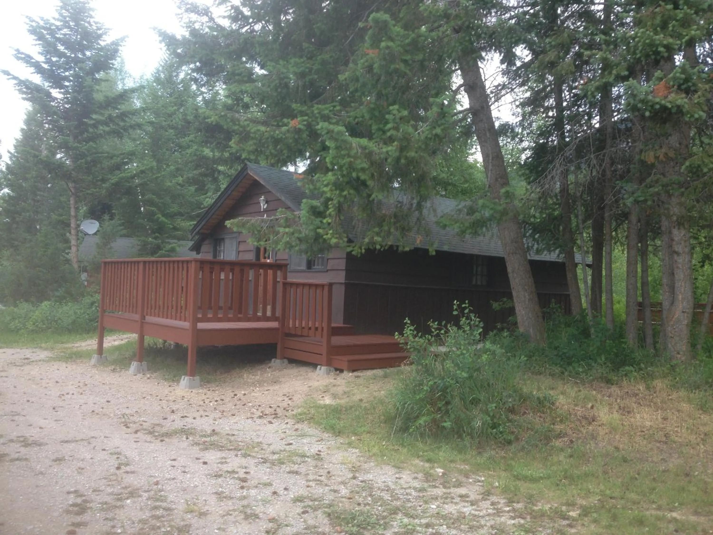 Patio in Addison's Bungalows