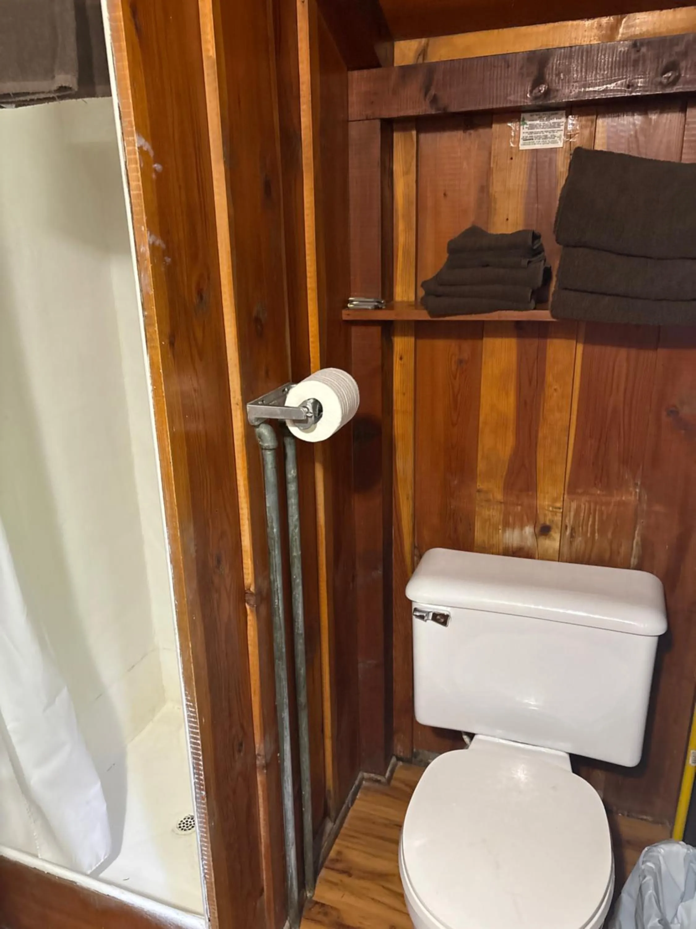 Bathroom in Addison's Bungalows