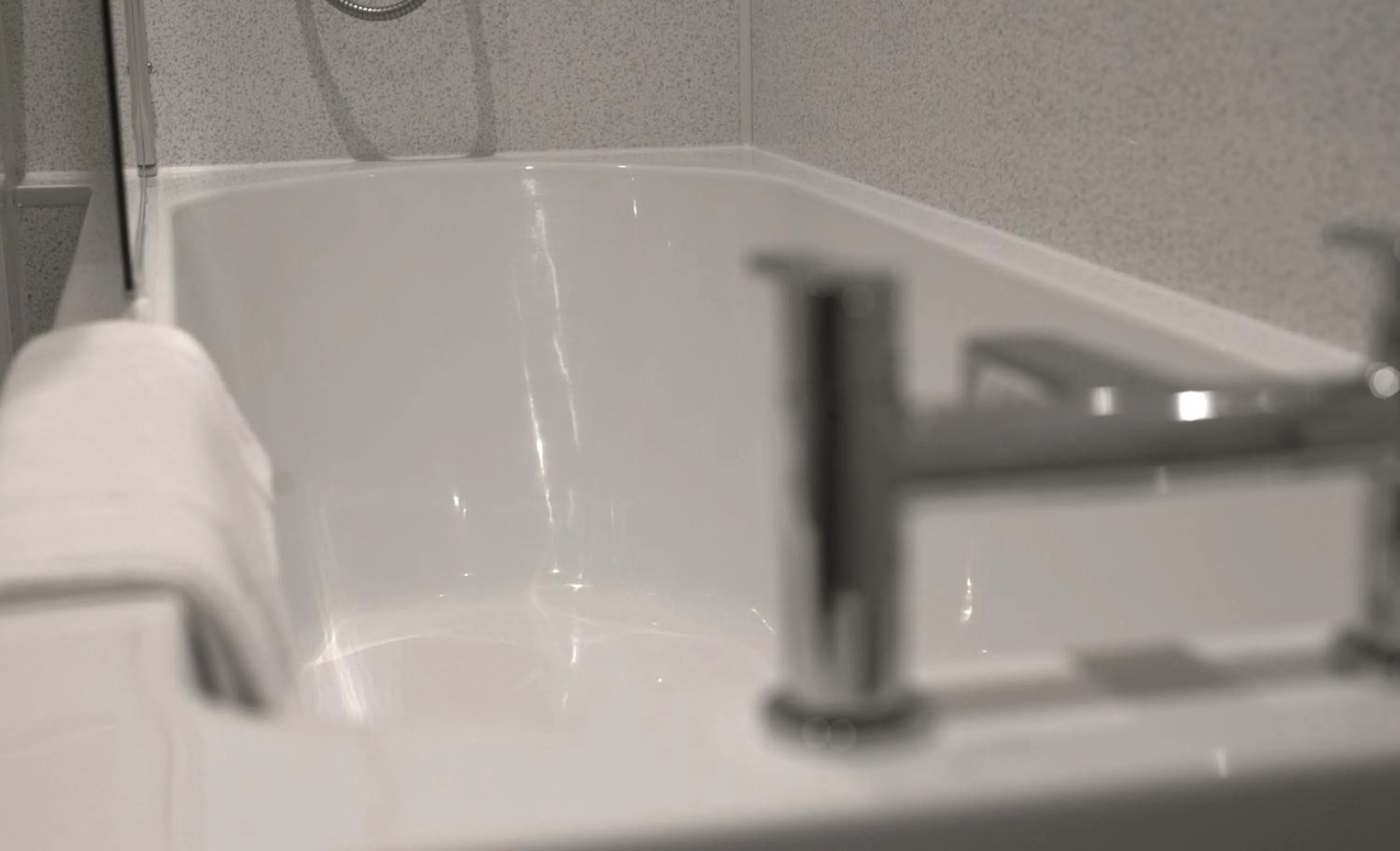 Bathroom in Piccadilly Hotel