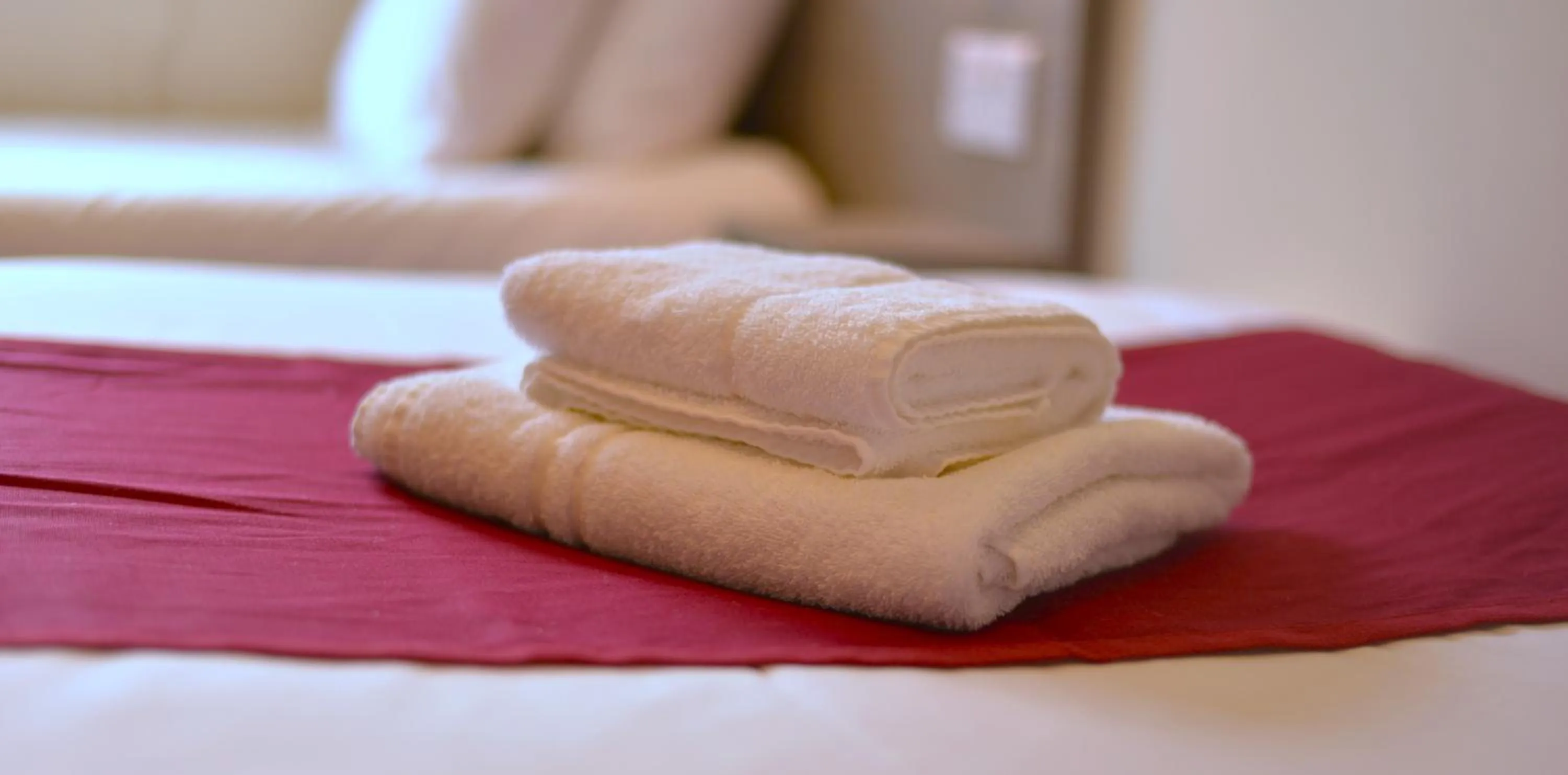 towels in Piccadilly Hotel