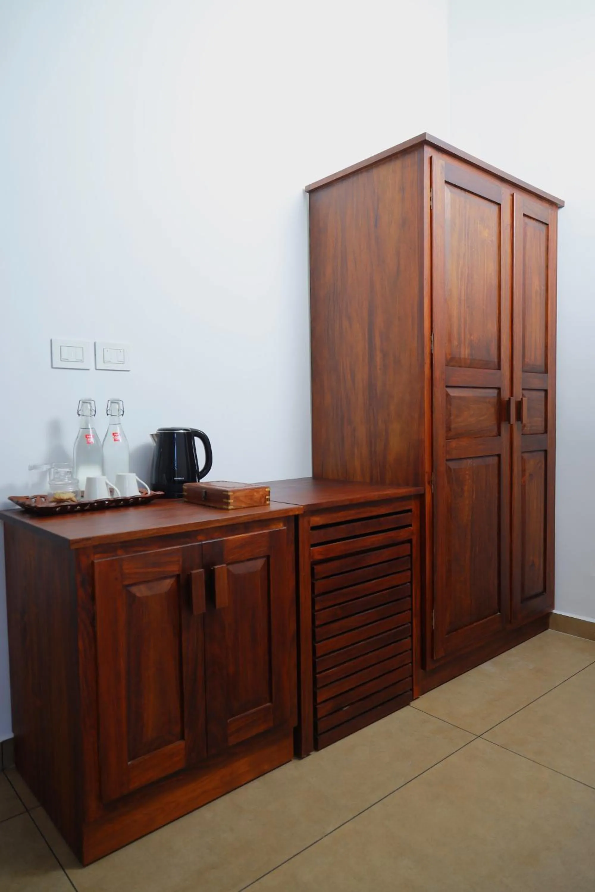 wardrobe in Coffee and Pepper Plantation Homestay