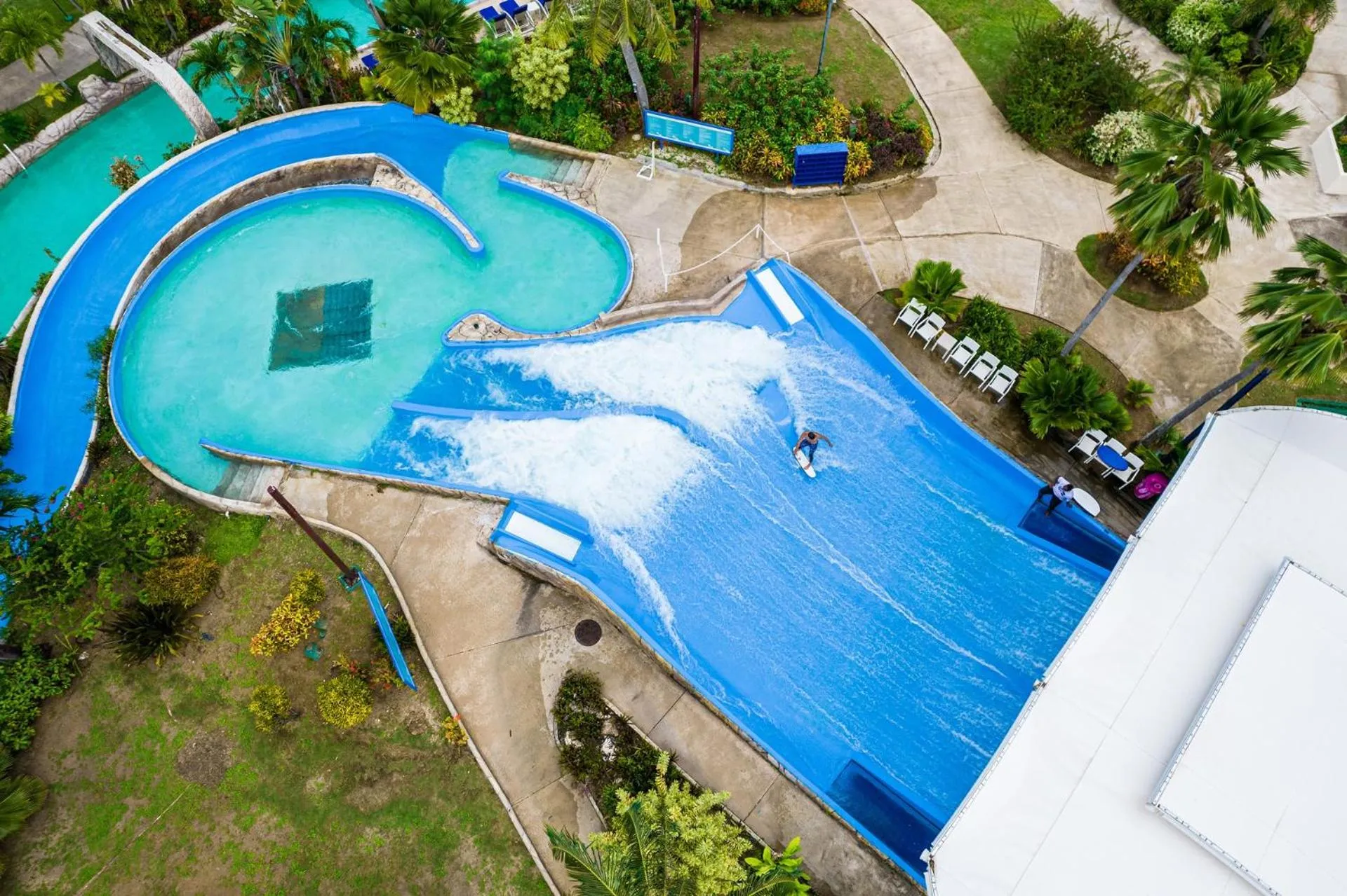 Swimming pool in Pacific Islands Club Saipan