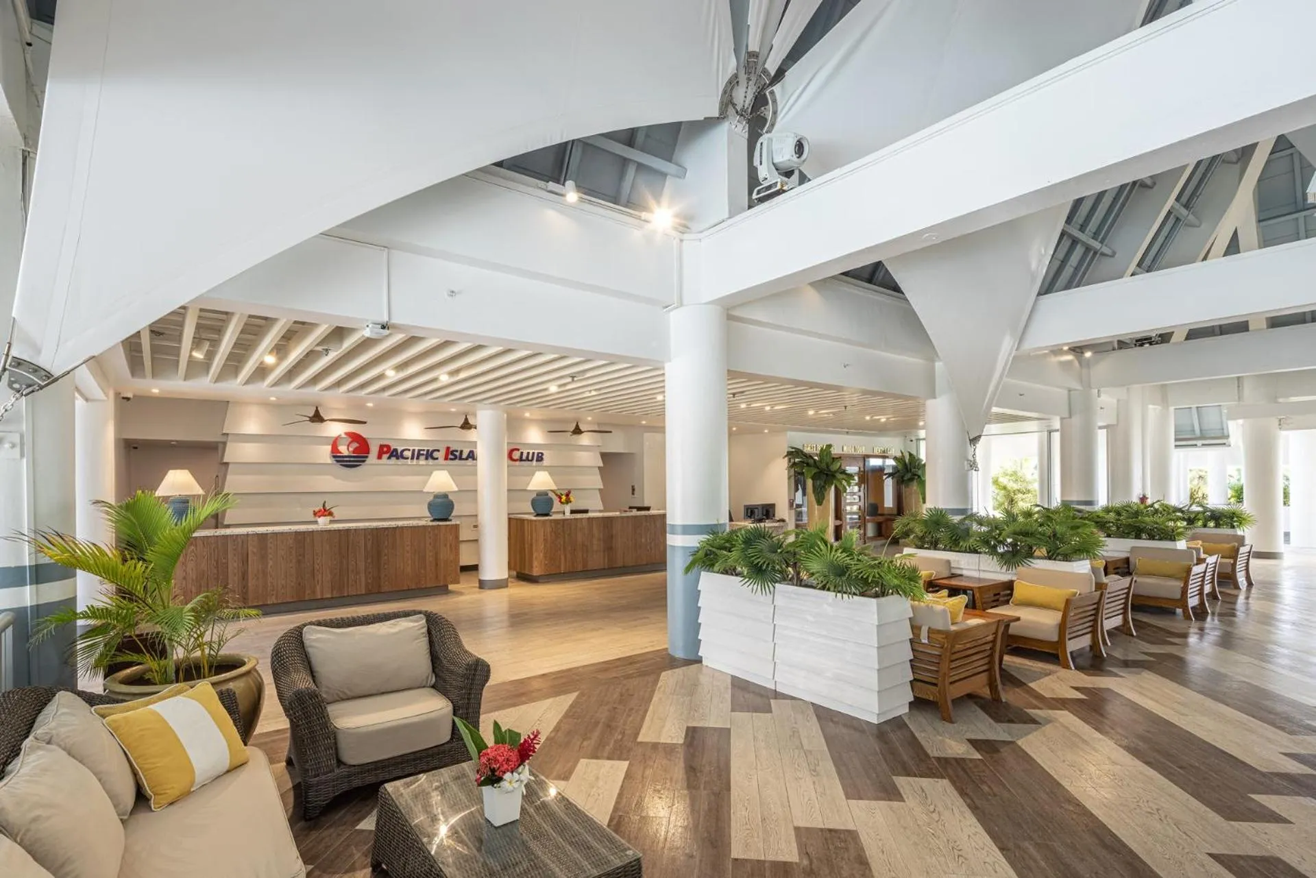 Lobby or reception in Pacific Islands Club Saipan