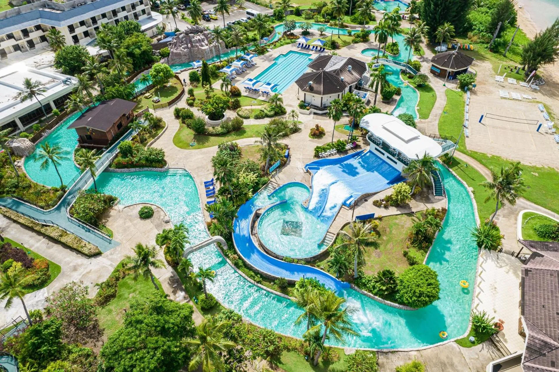 Swimming pool in Pacific Islands Club Saipan