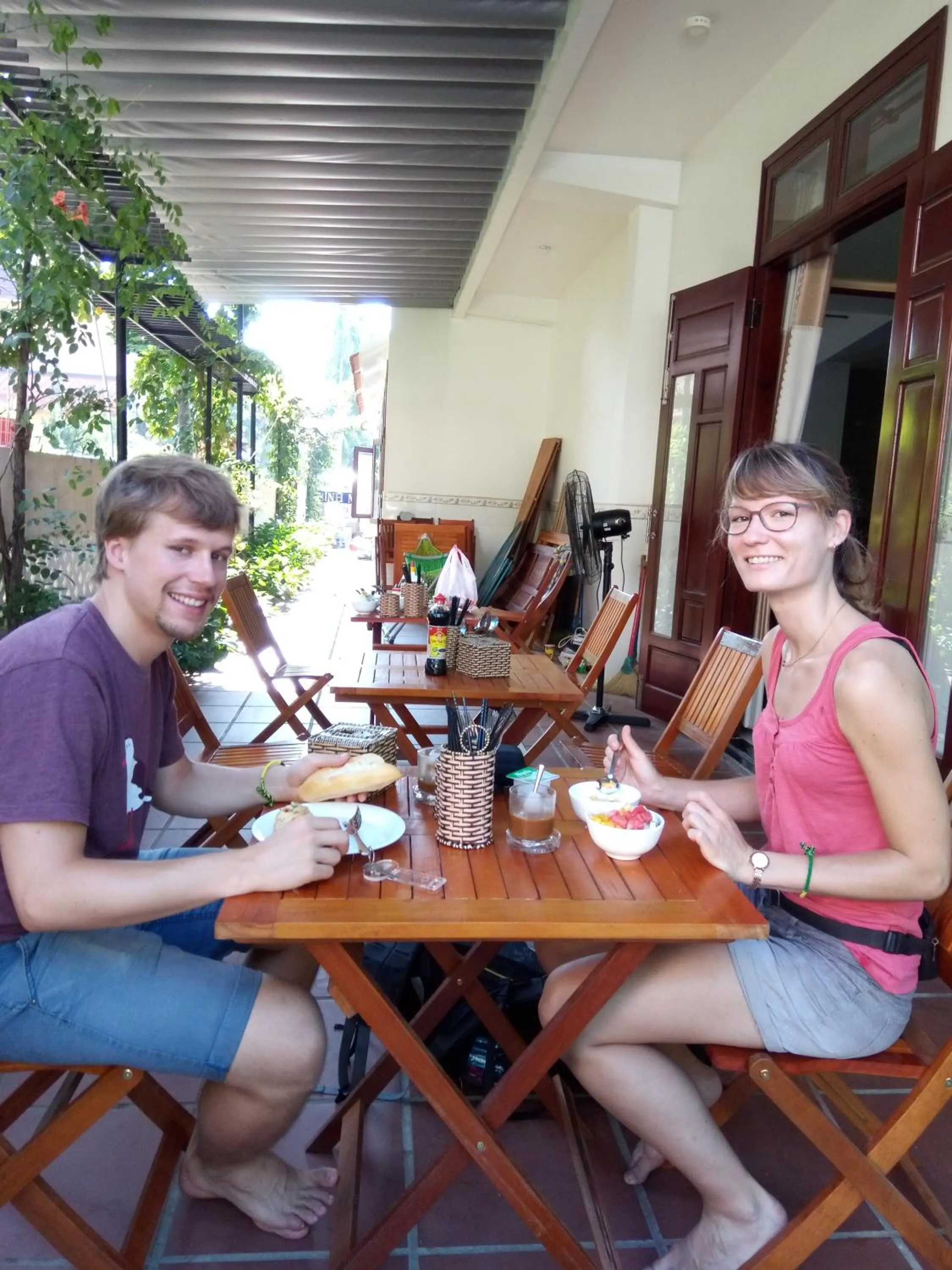 Food and drinks in Hoi An Dat Cam Homestay