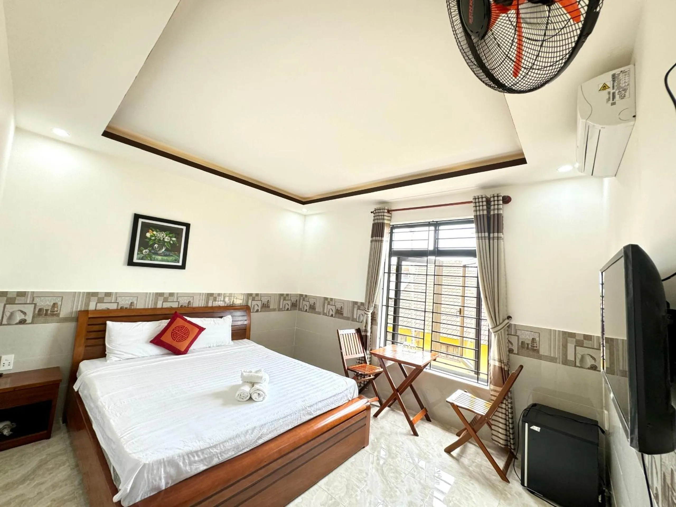 Bed in Hoi An Dat Cam Homestay