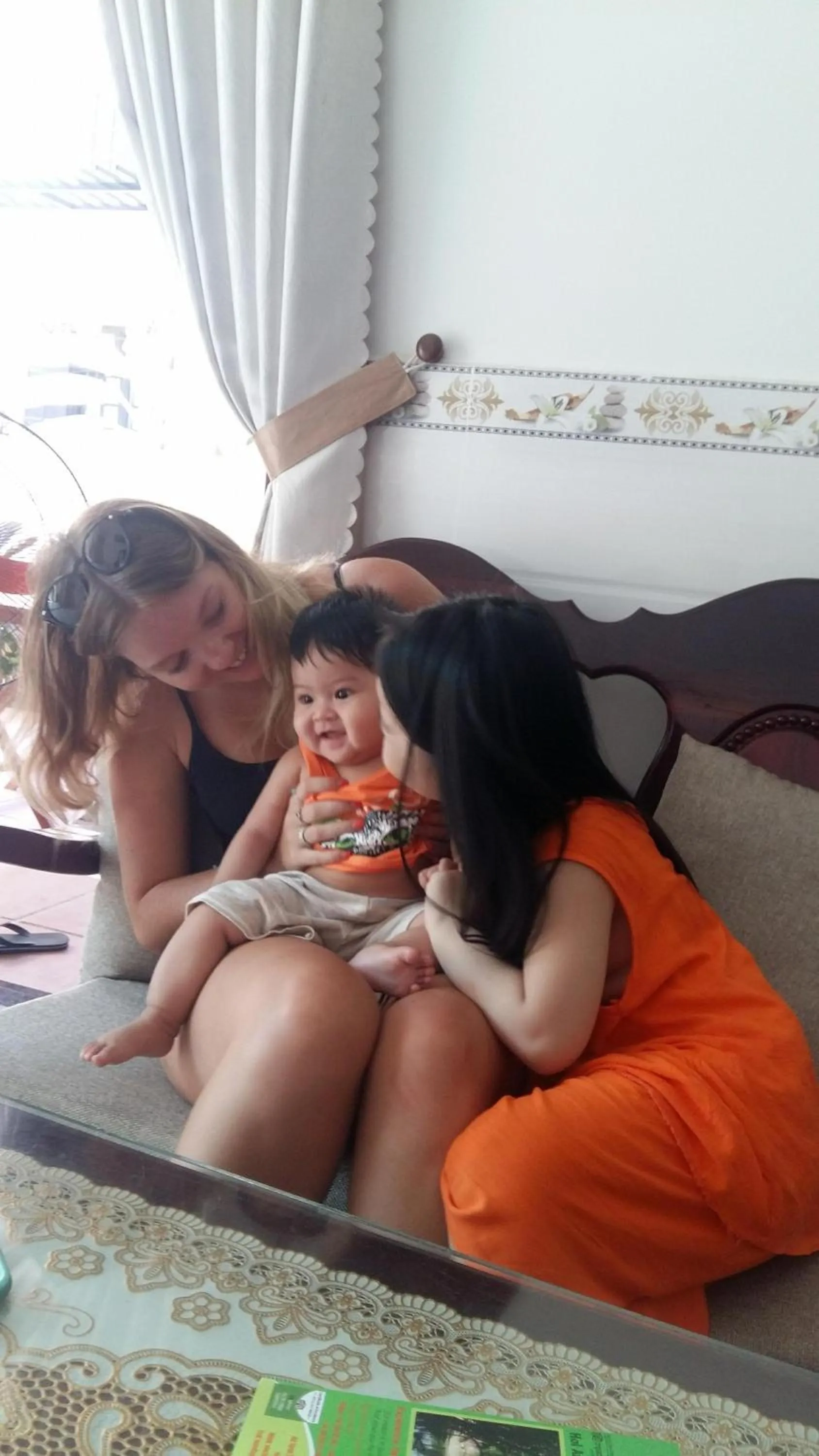 Living room in Hoi An Dat Cam Homestay