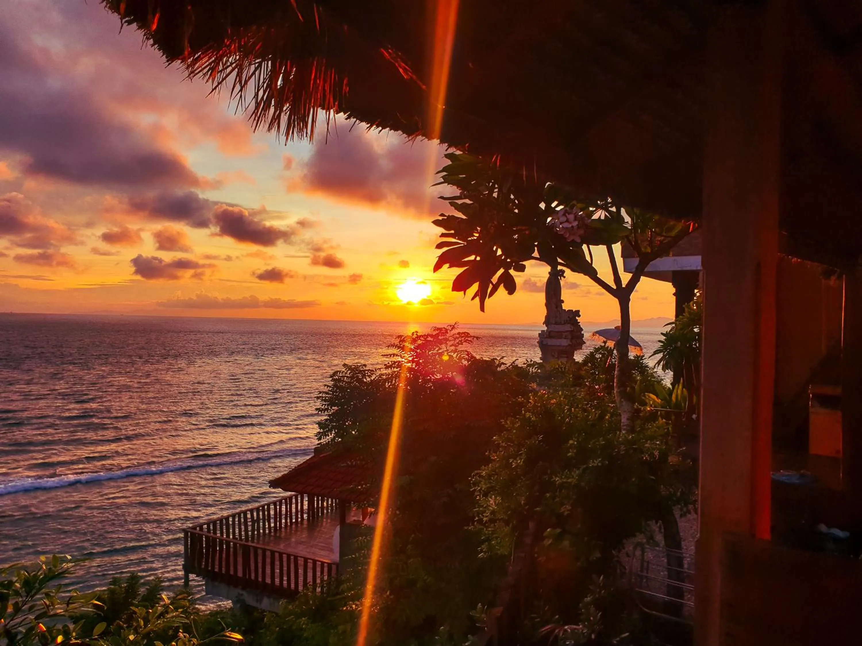 Natural landscape in Malibu Huts