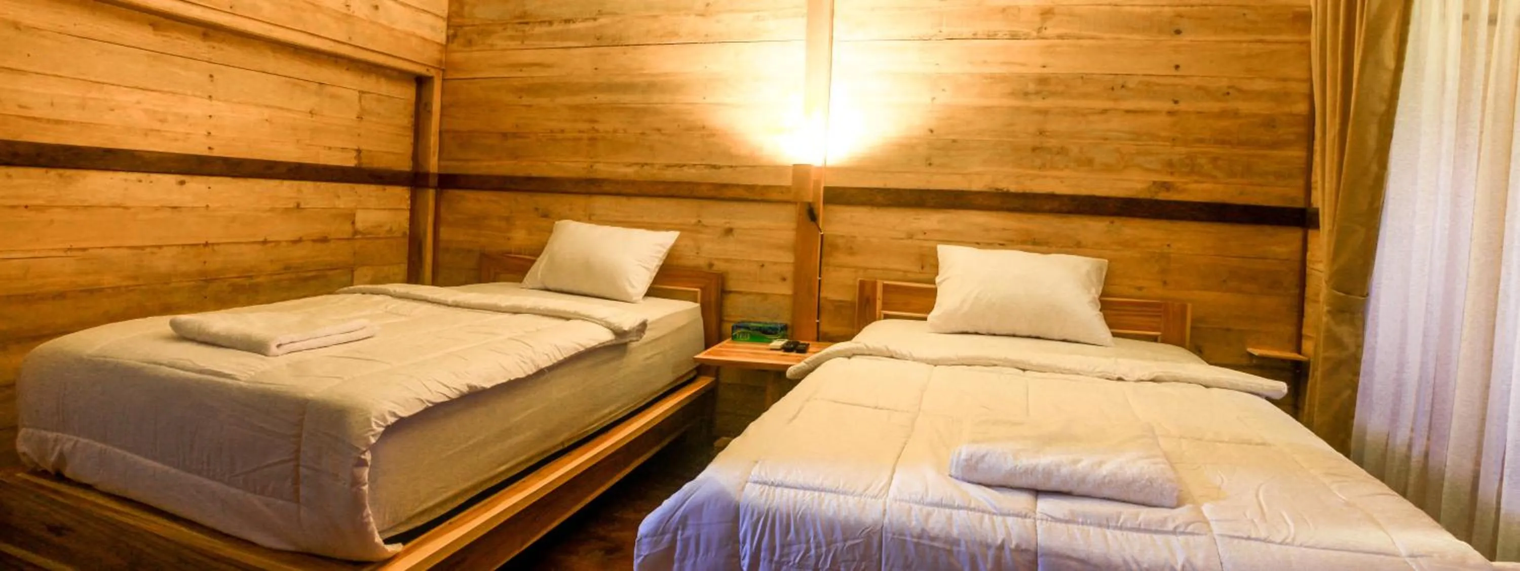 Bed in Malibu Huts