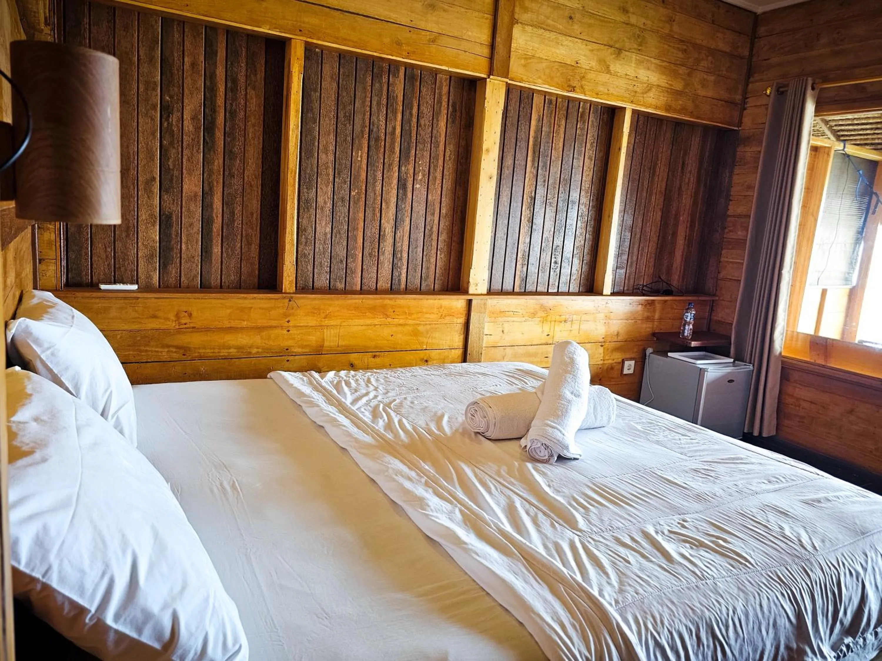 Bed in Malibu Huts